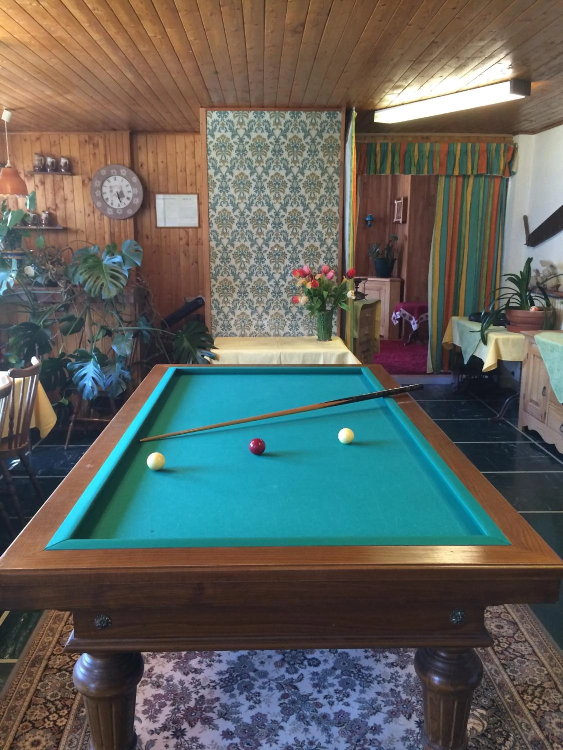 Billiard in Chalet-Hôtel du Borderan