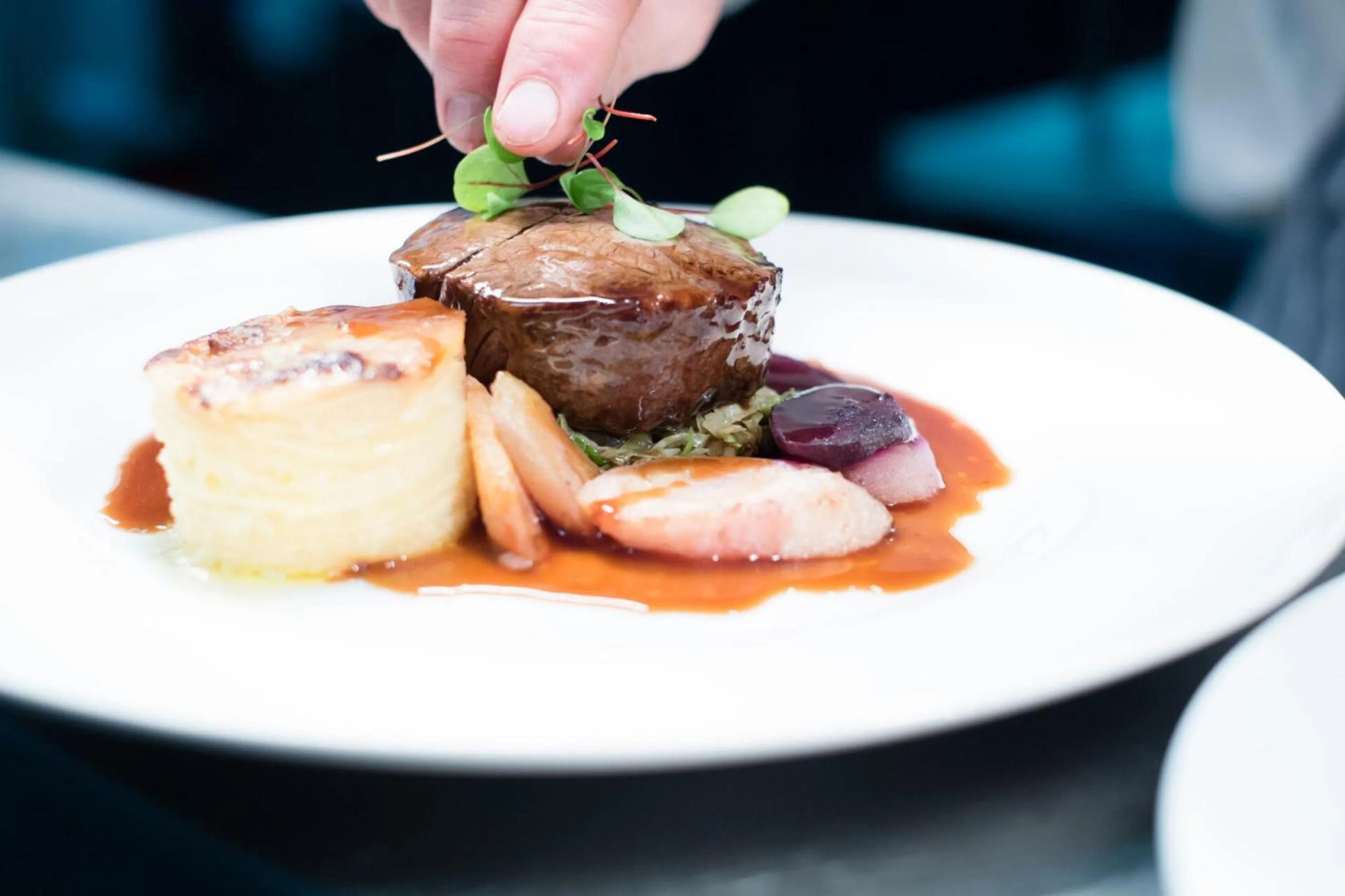 Restaurant/places to eat in George Albert Hotel & Spa