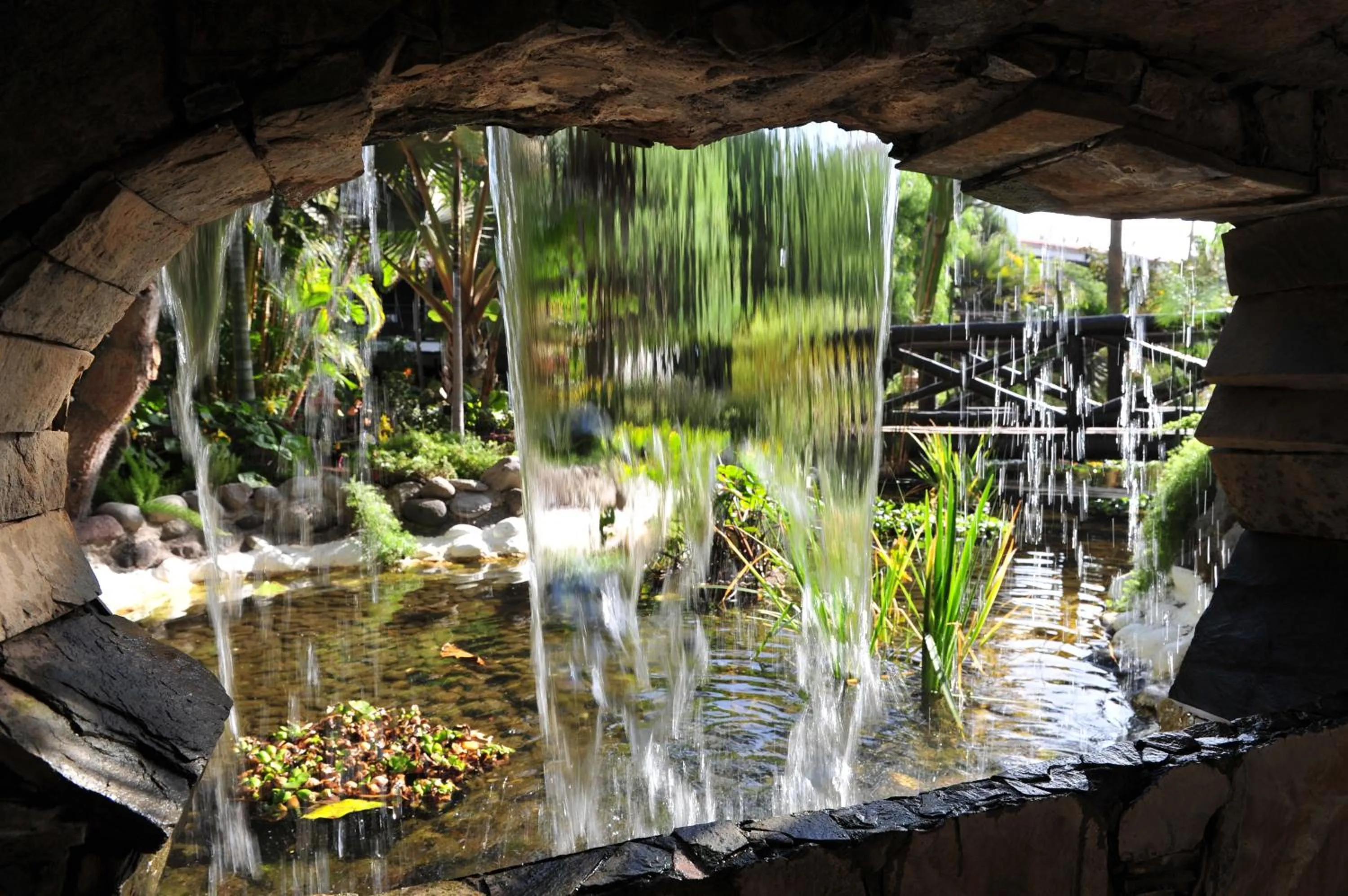 Decorative detail in Hotel Parque Tropical