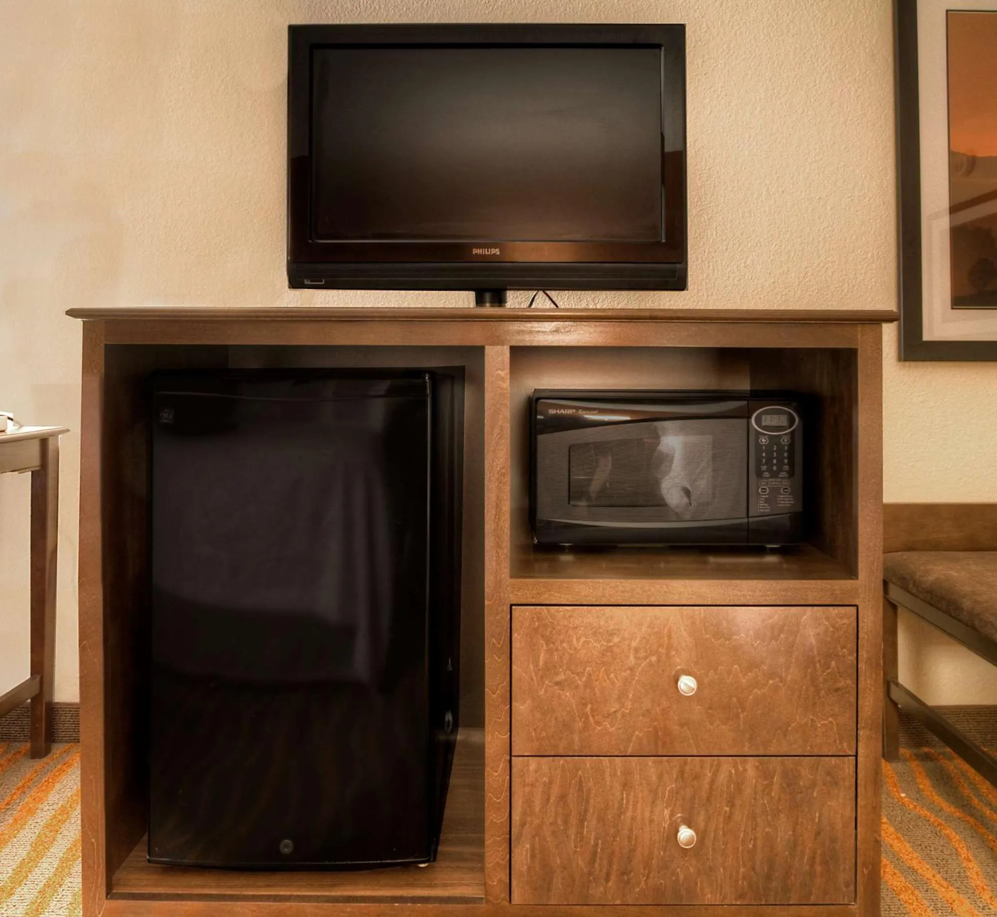 Living room in Hampton Inn Russellville