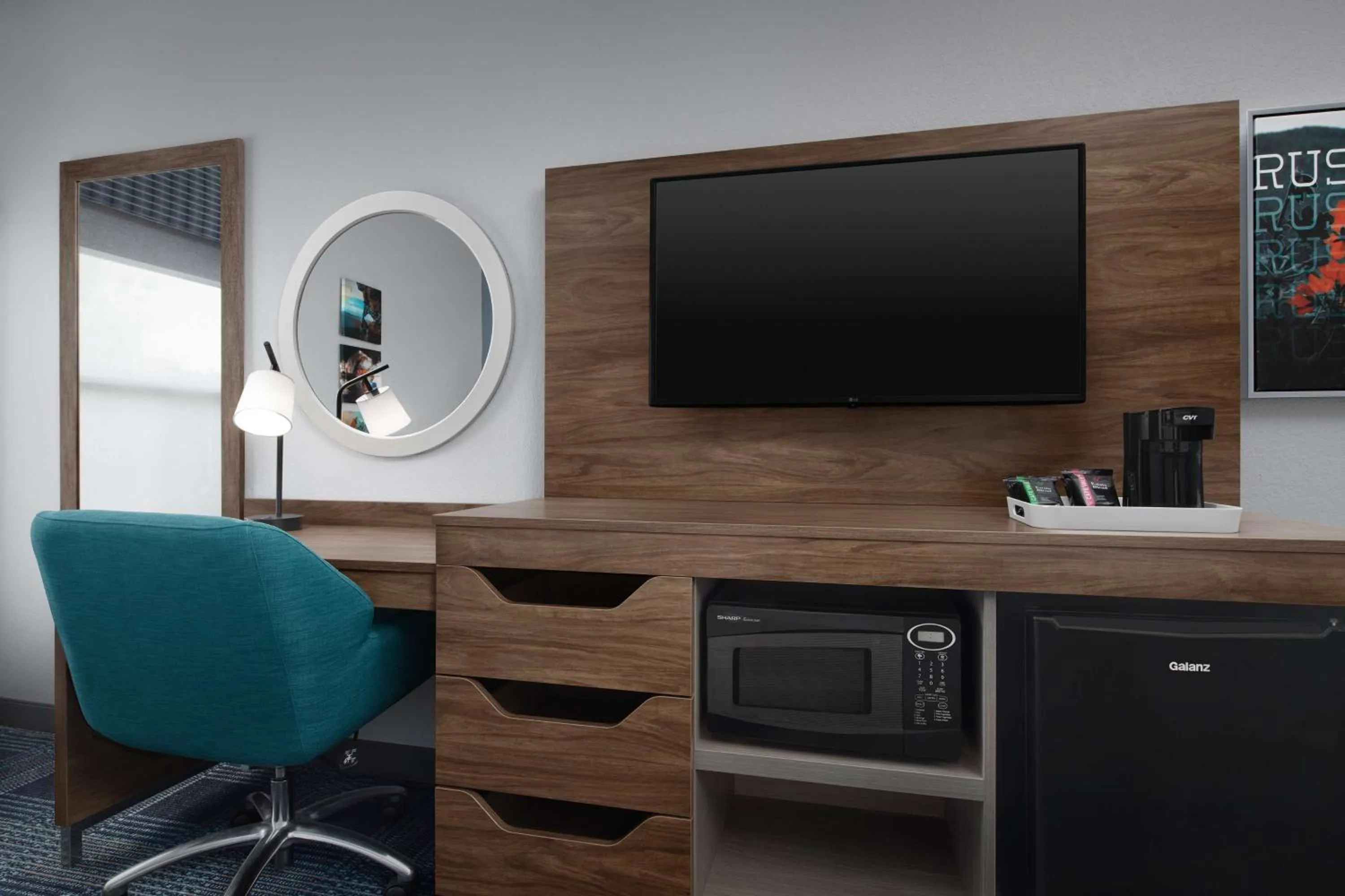 Bedroom in Hampton Inn Russellville