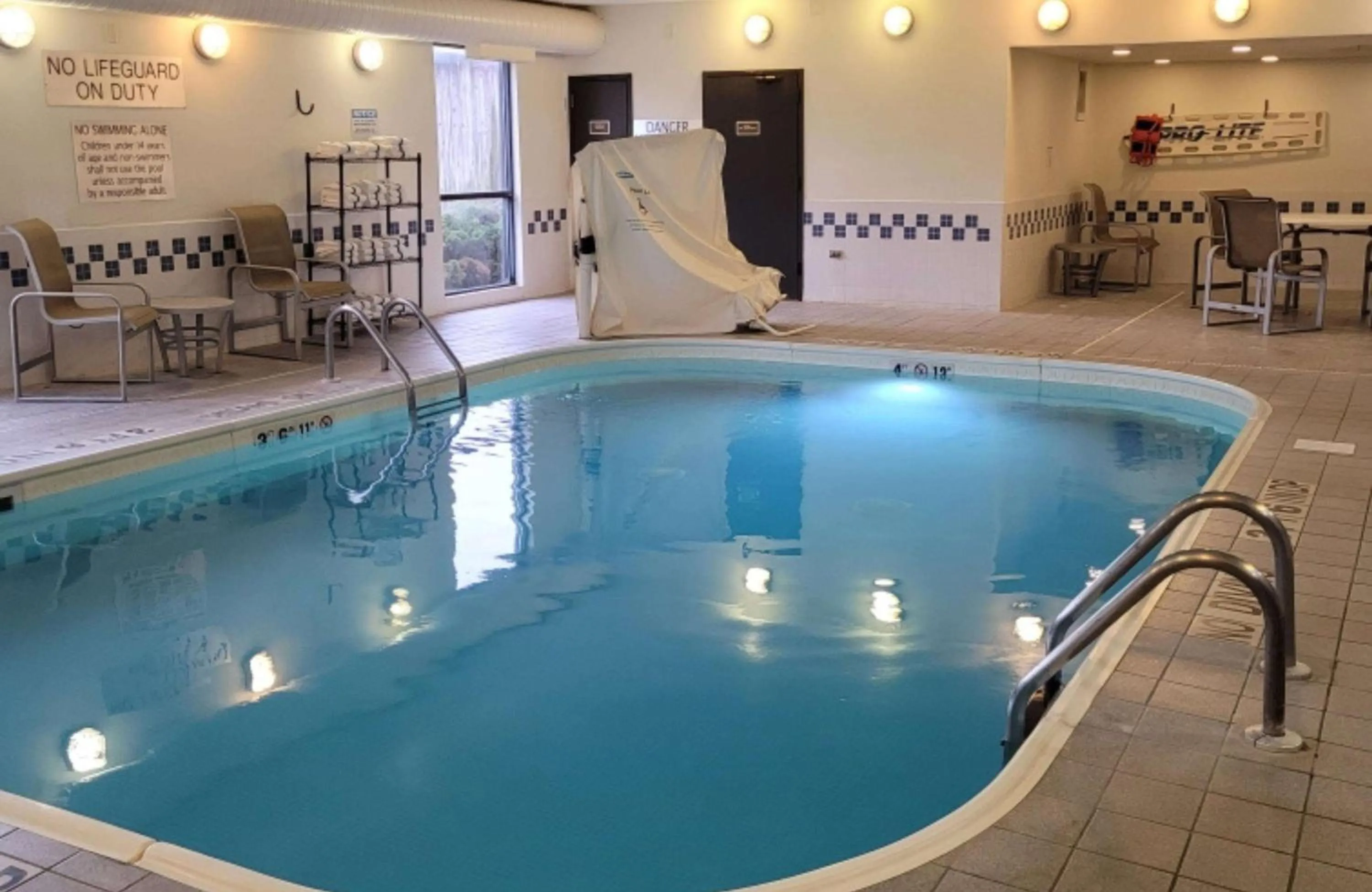 Pool view in Best Western Plus Mishawaka Inn