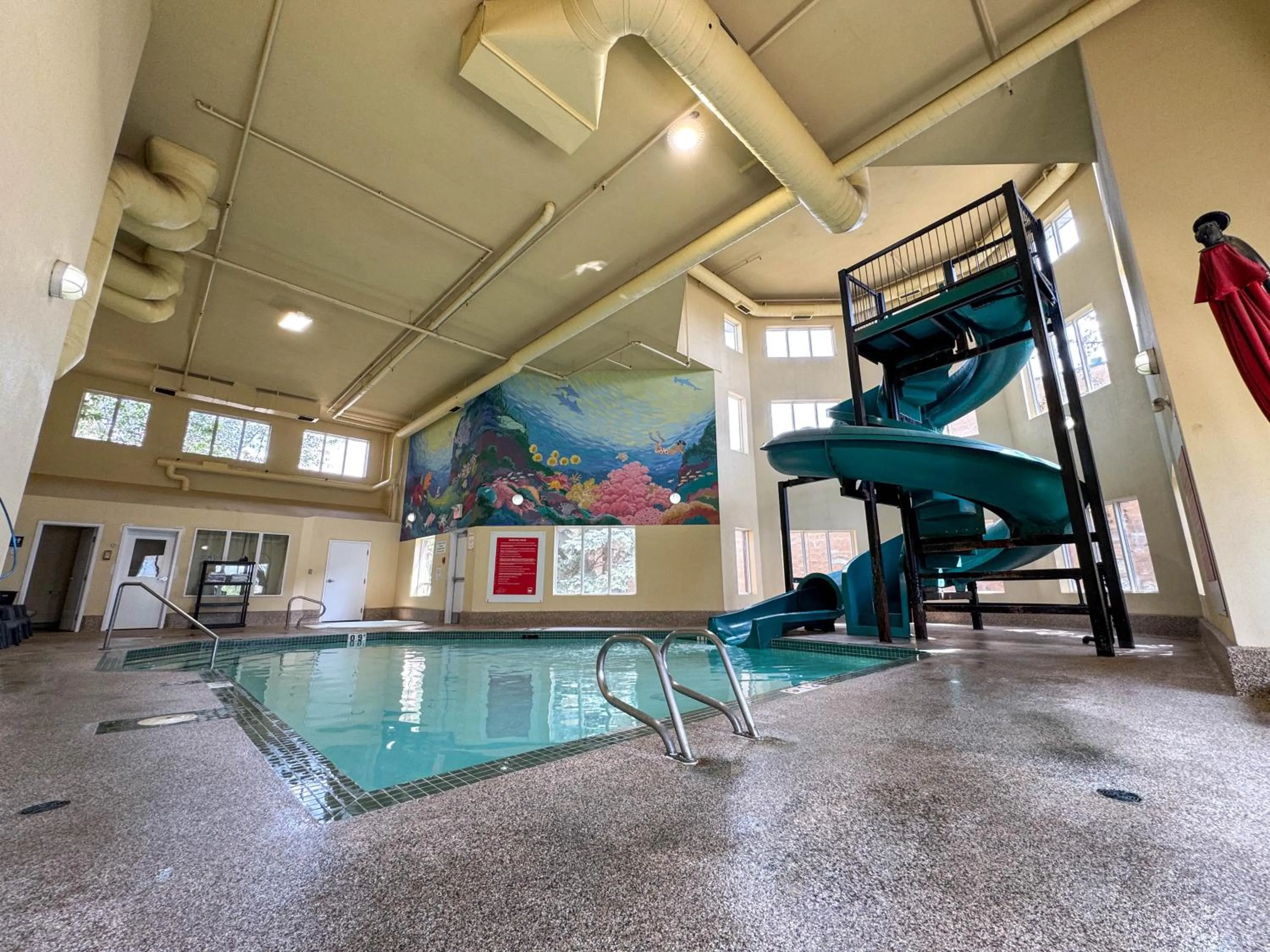 Swimming pool in Super 8 by Wyndham Edmonton South