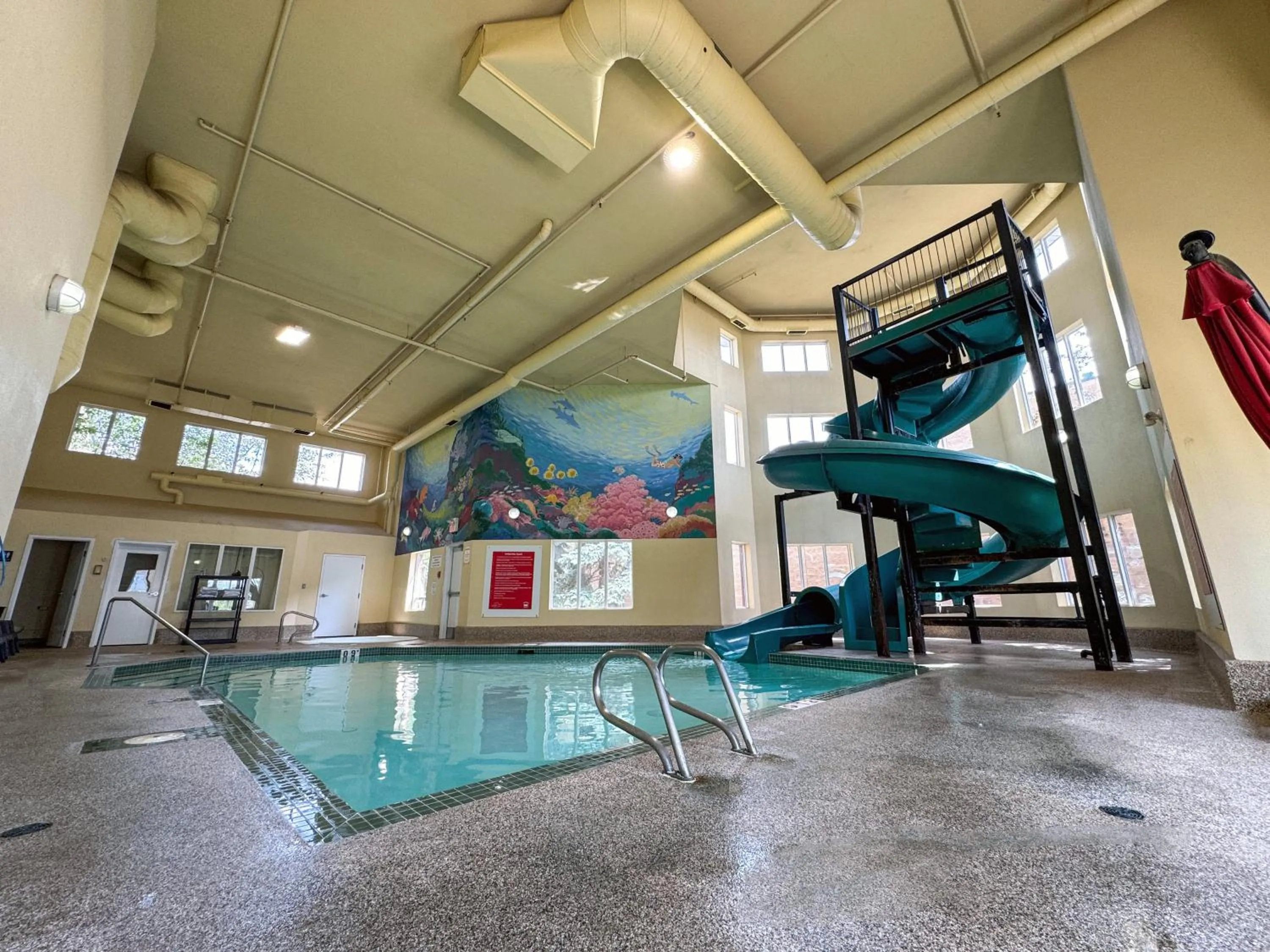 Swimming pool in Super 8 by Wyndham Edmonton South