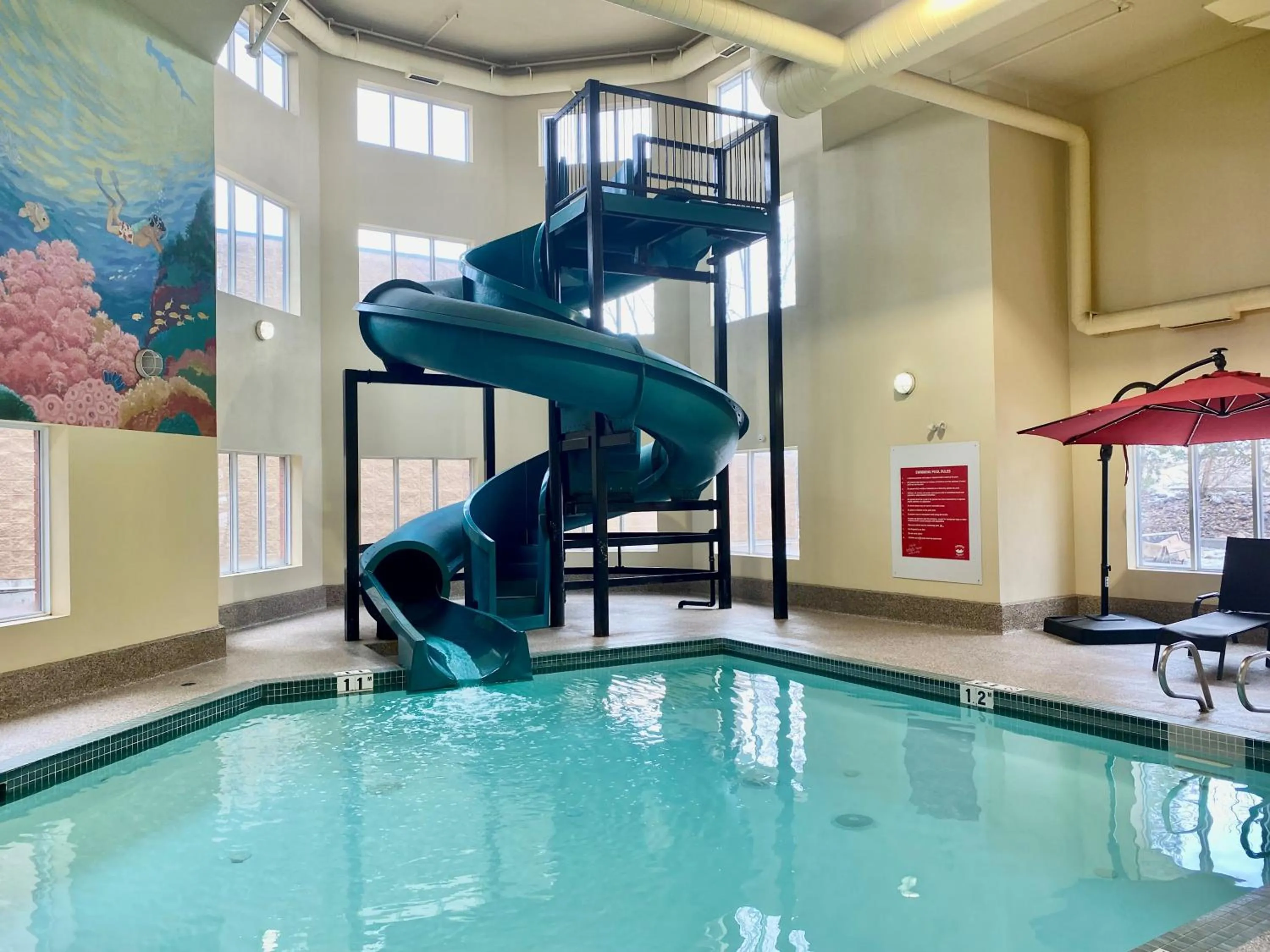 Aqua park in Super 8 by Wyndham Edmonton South