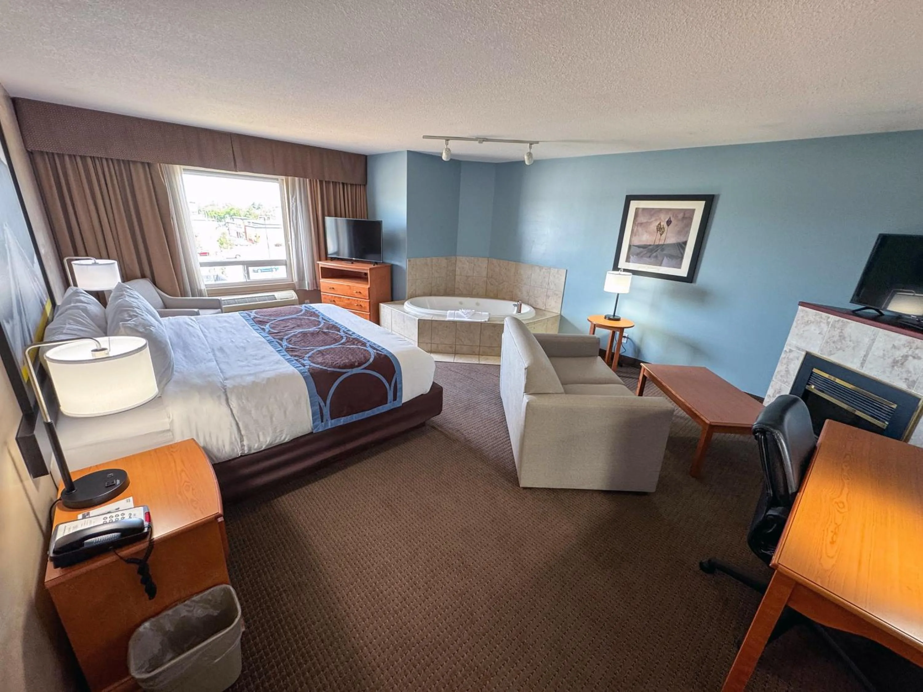 Bed in Super 8 by Wyndham Edmonton South