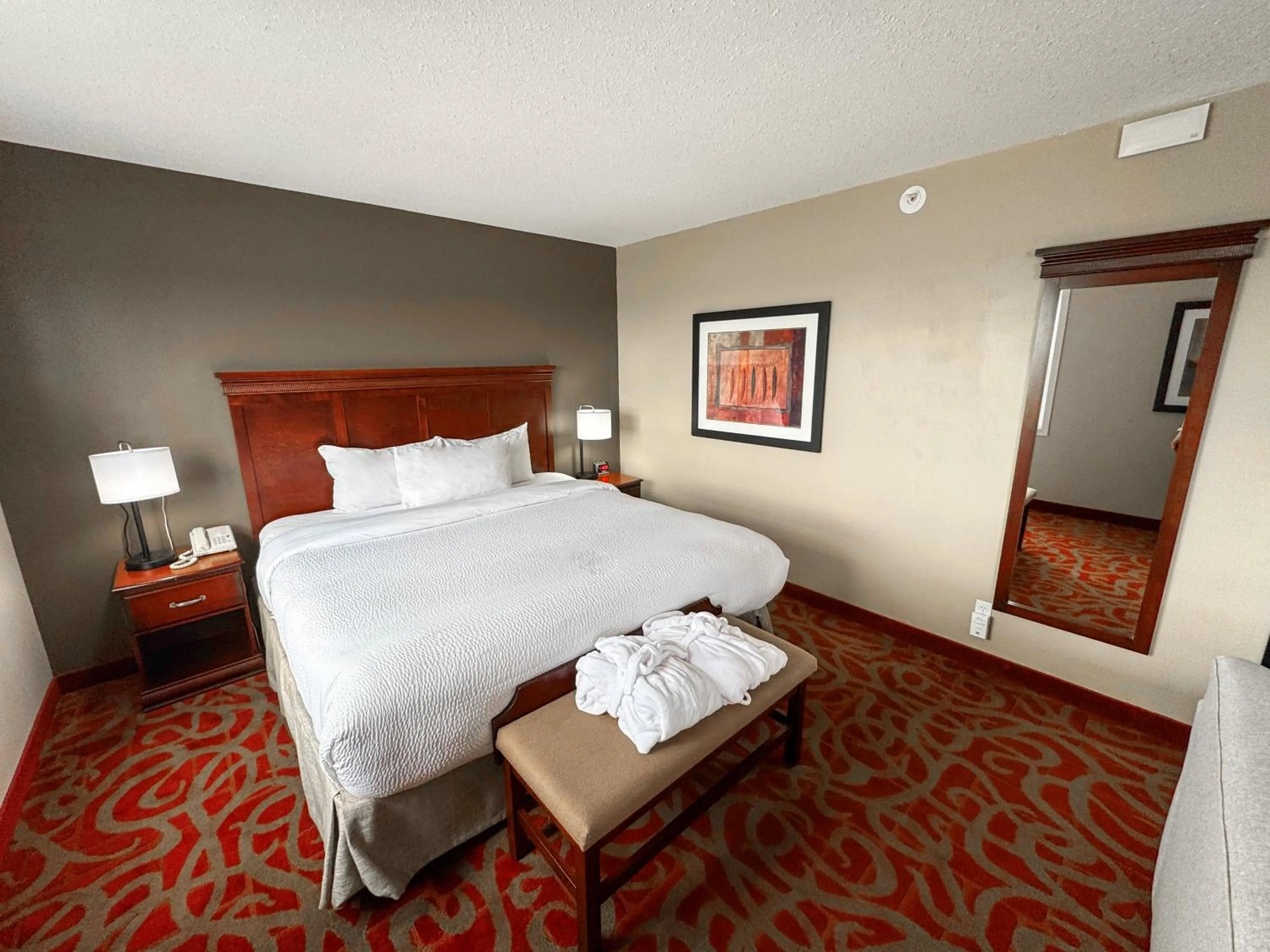Bed in Ramada by Wyndham Sherwood Park