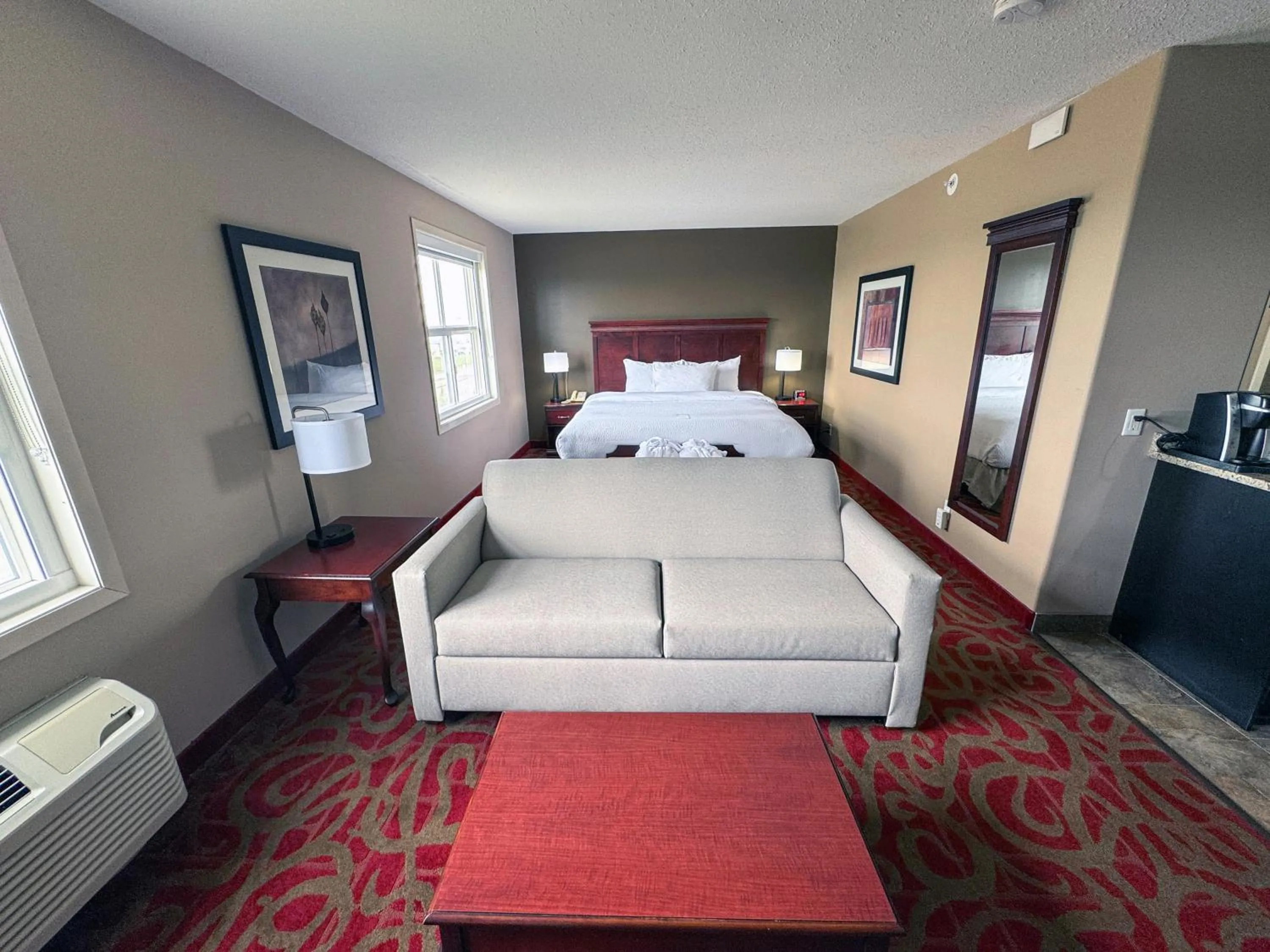 Bed in Ramada by Wyndham Sherwood Park