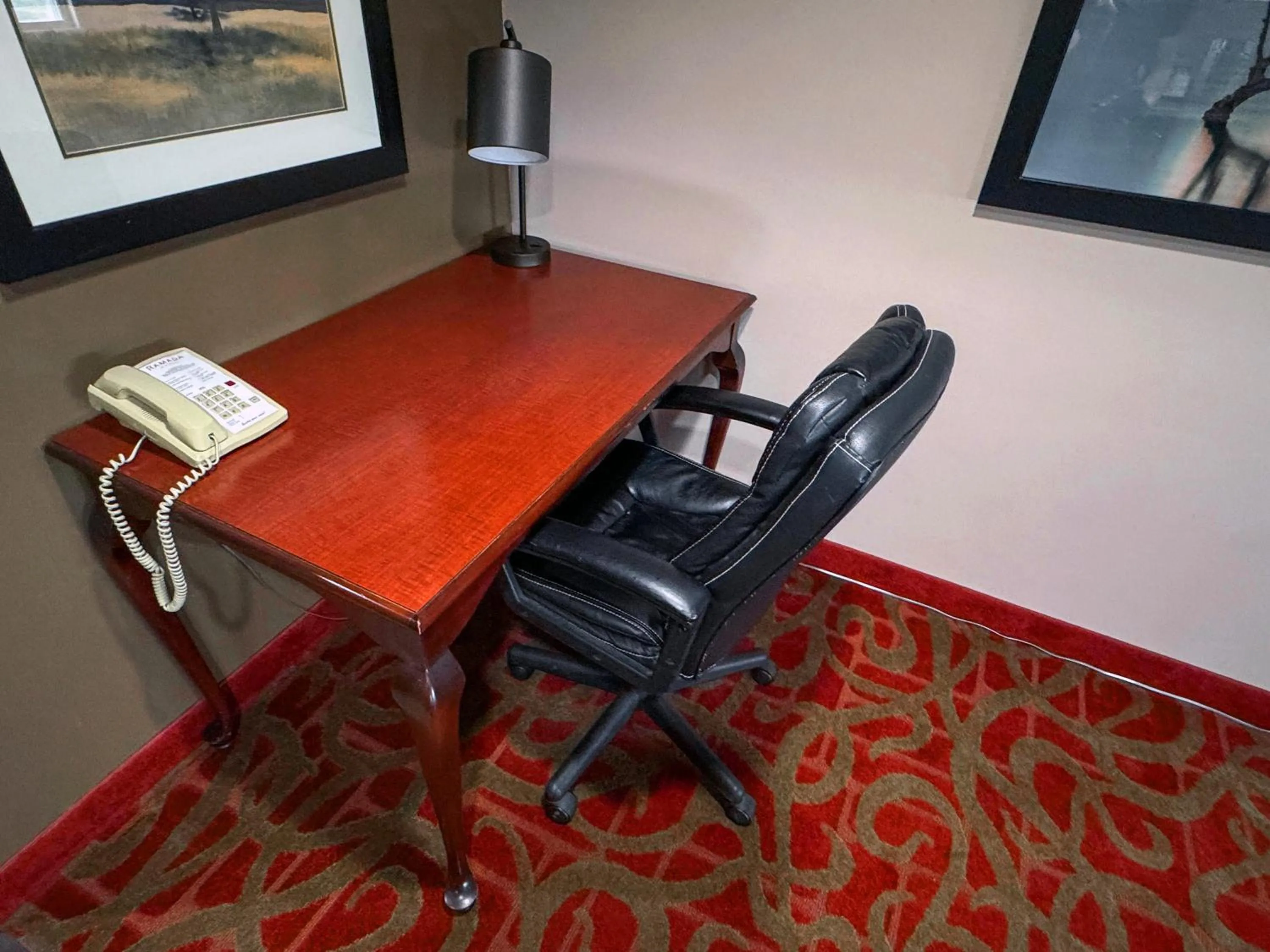 Seating area in Ramada by Wyndham Sherwood Park