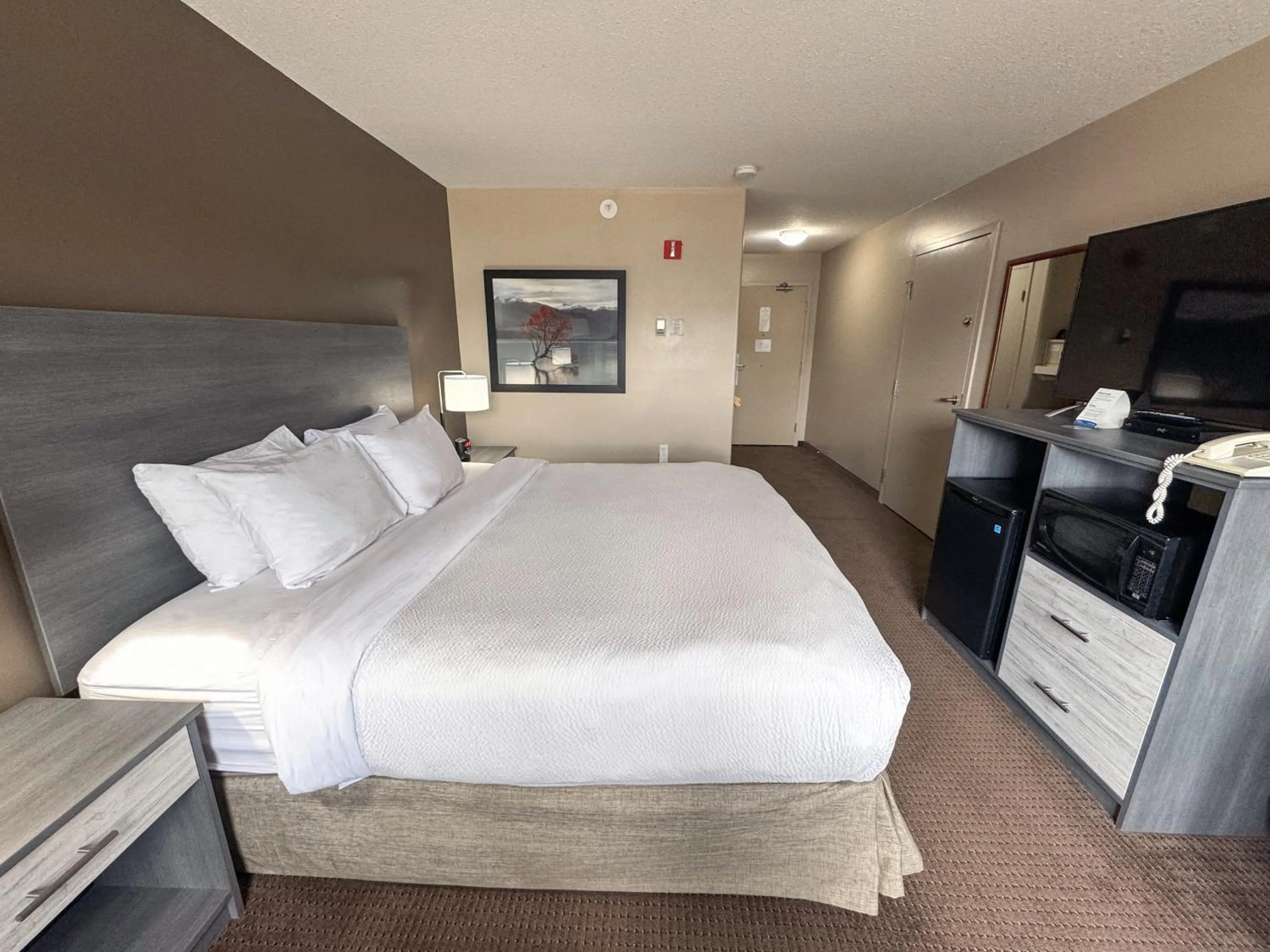 Bed in Ramada by Wyndham Sherwood Park