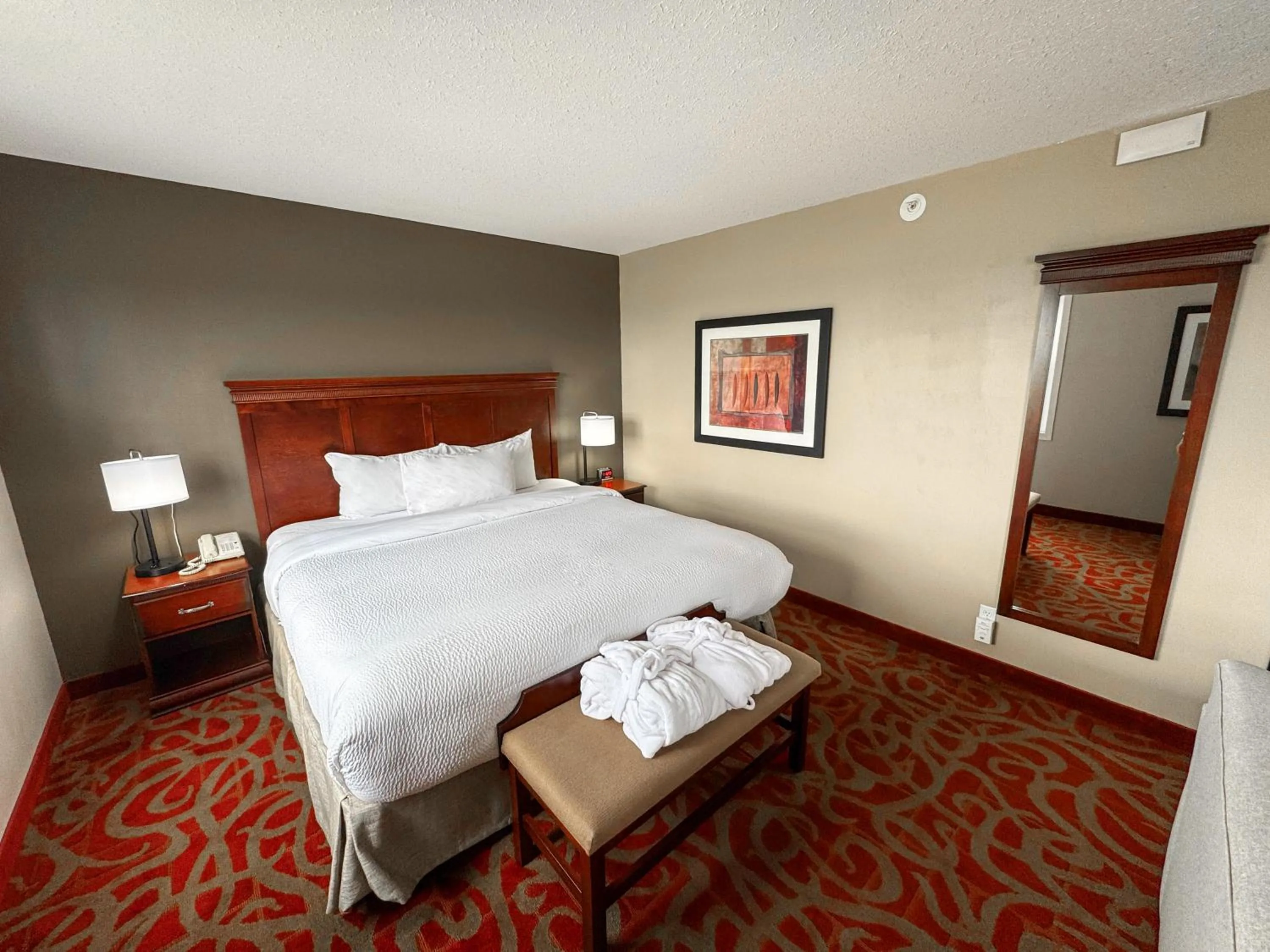 Bed in Ramada by Wyndham Sherwood Park