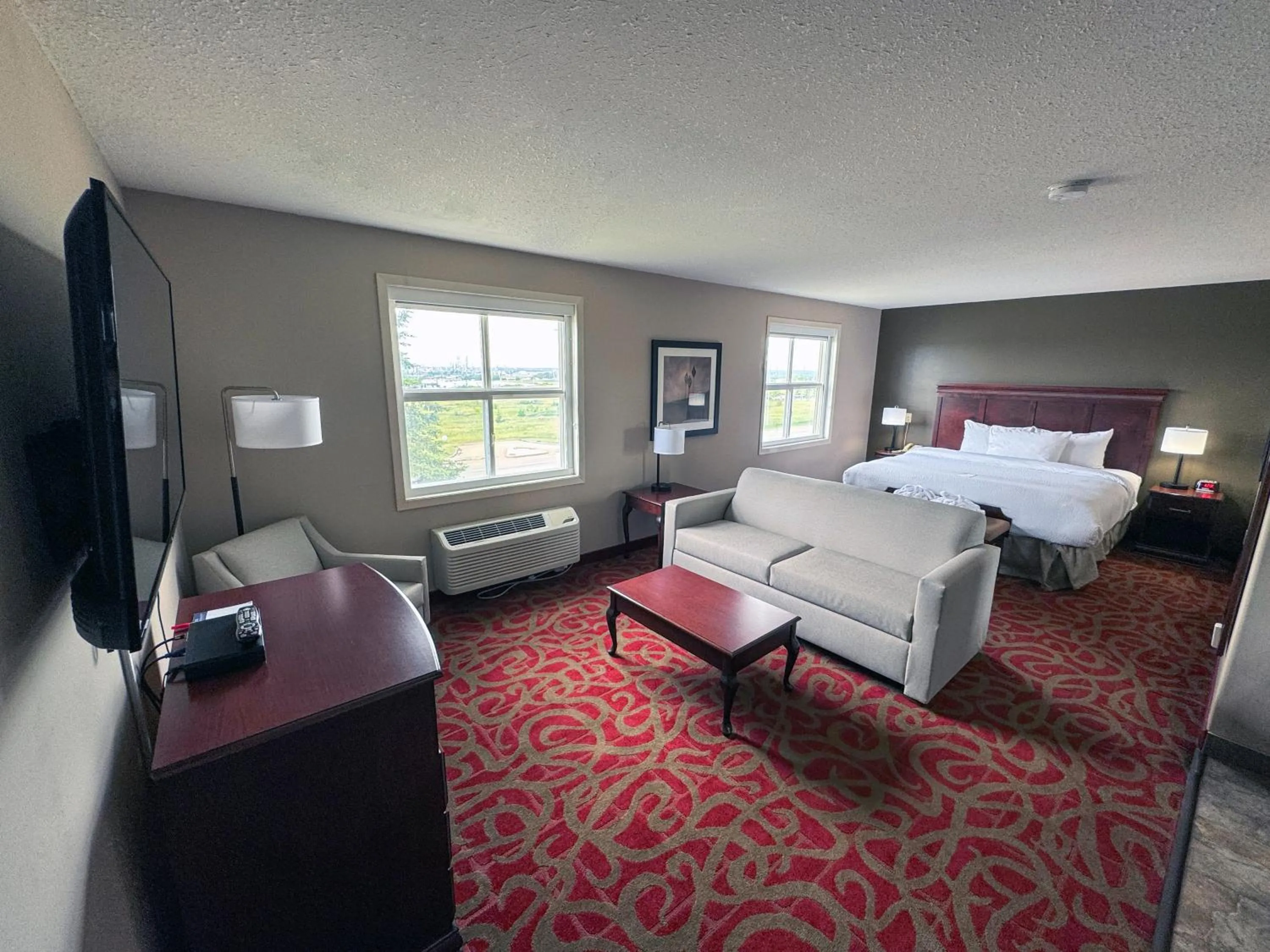 Bed in Ramada by Wyndham Sherwood Park