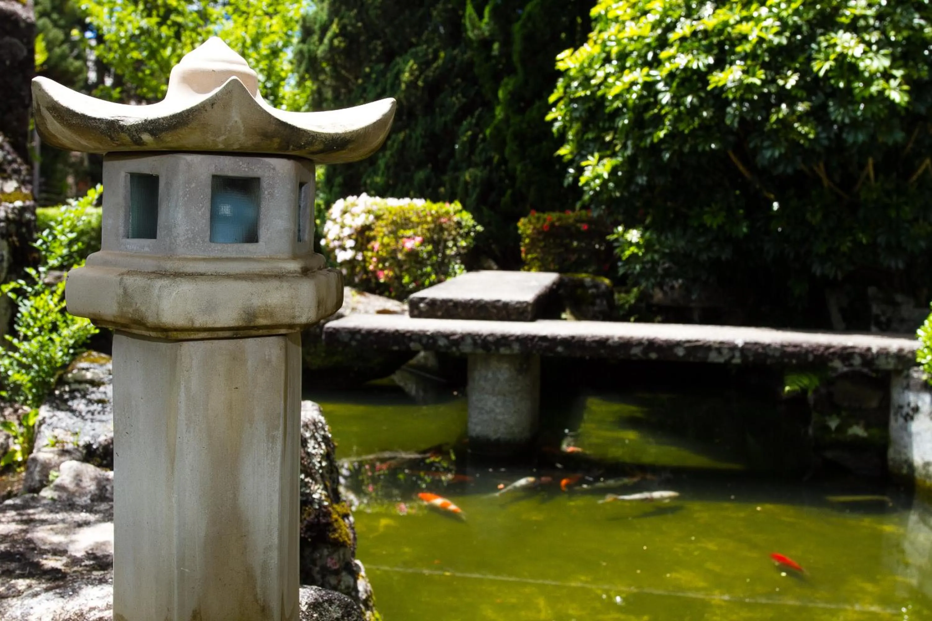 Garden in Hotel Matsubara