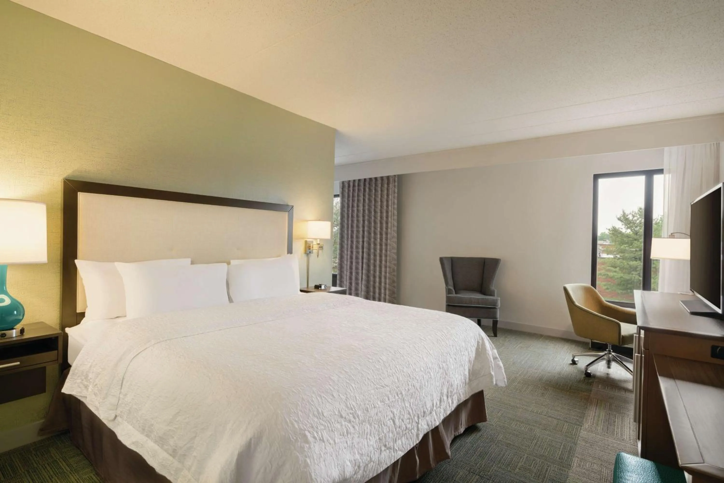 Bedroom, Bed in Hampton Inn Reading/Wyomissing