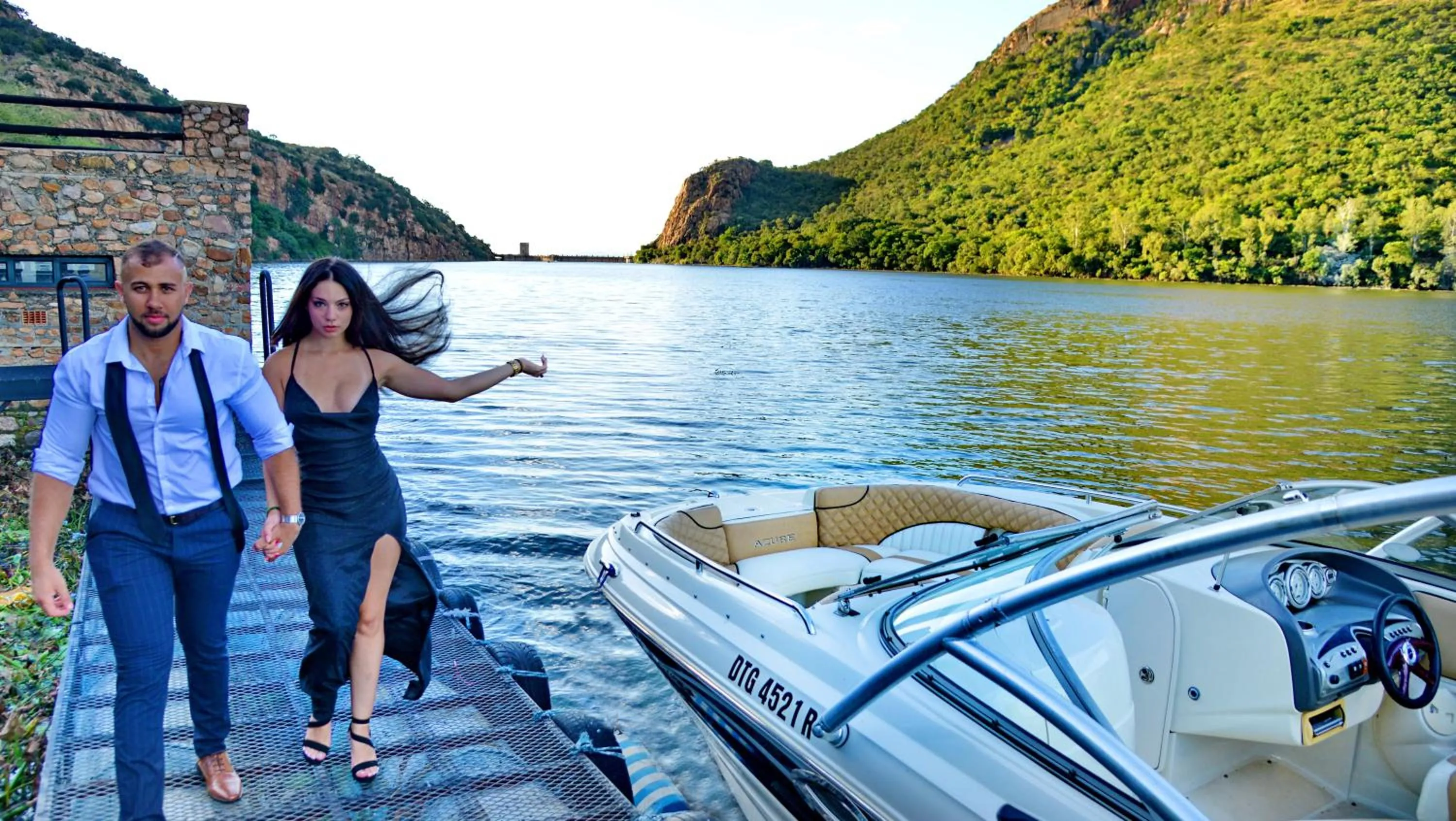 Lake view in The Shore House