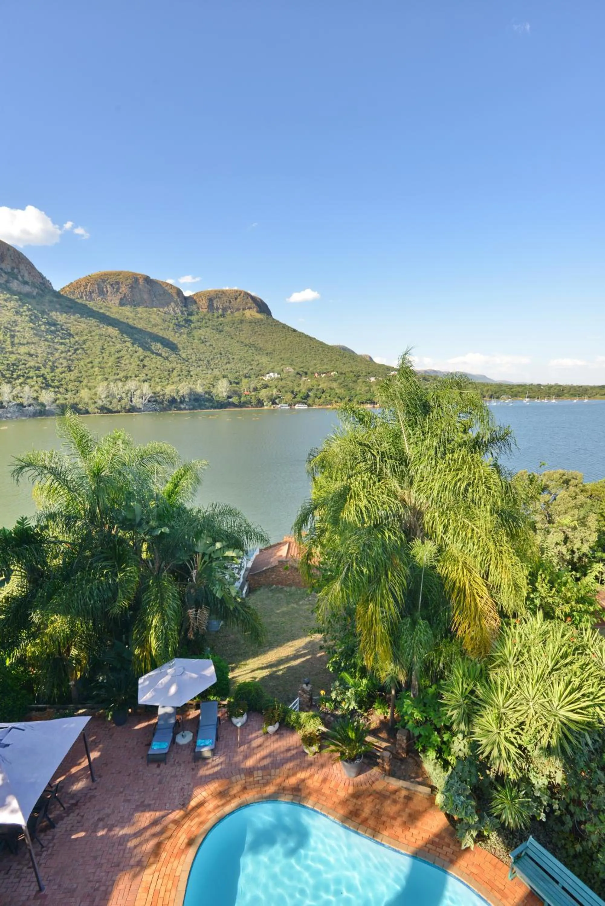 Lake view in The Shore House