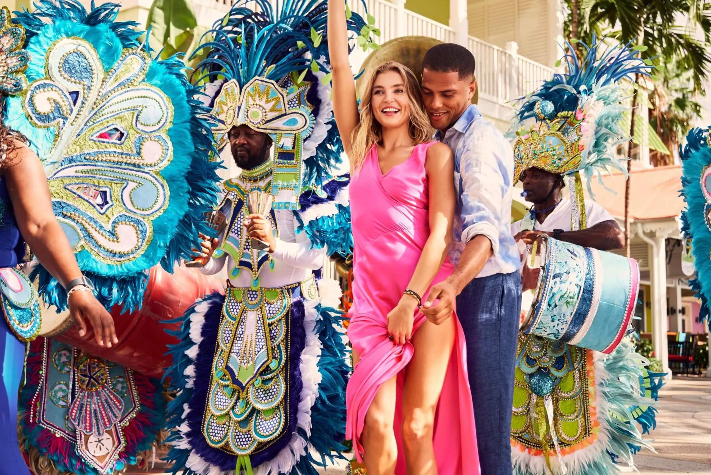 Evening entertainment in The Cove at Atlantis