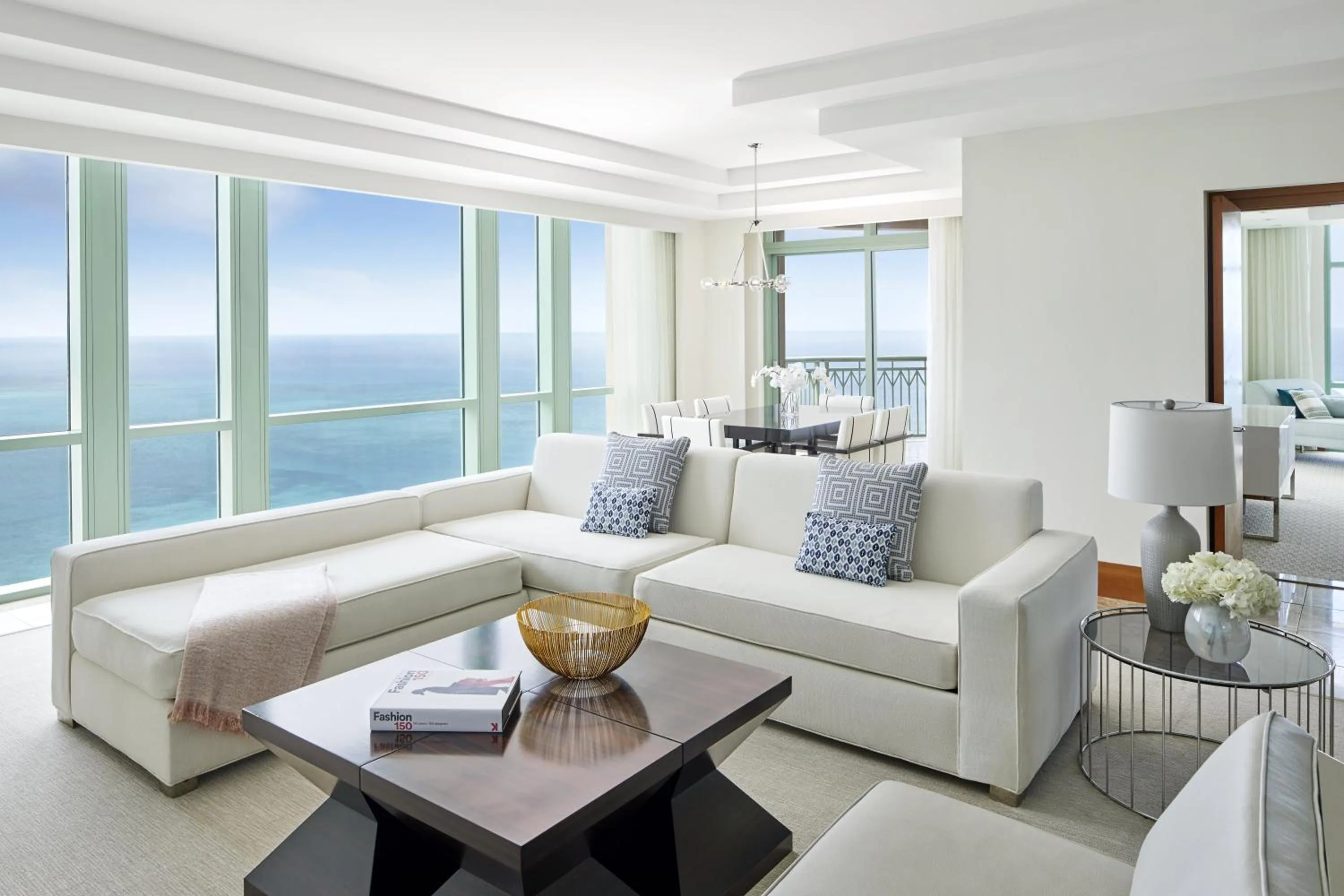 Seating area in The Cove at Atlantis