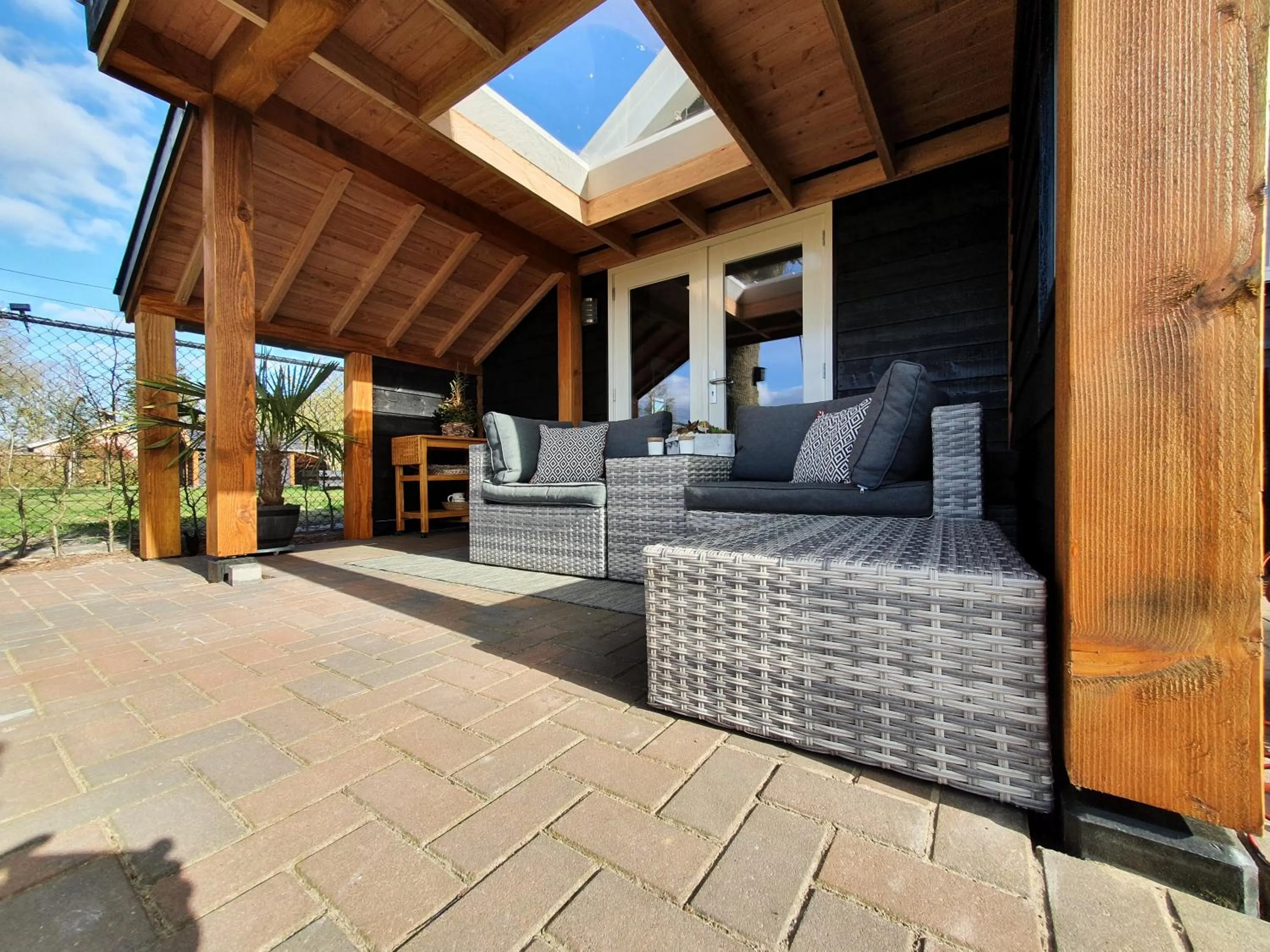 Balcony/Terrace in B&B Hertenhoef, Fluitenberg (Hoogeveen)