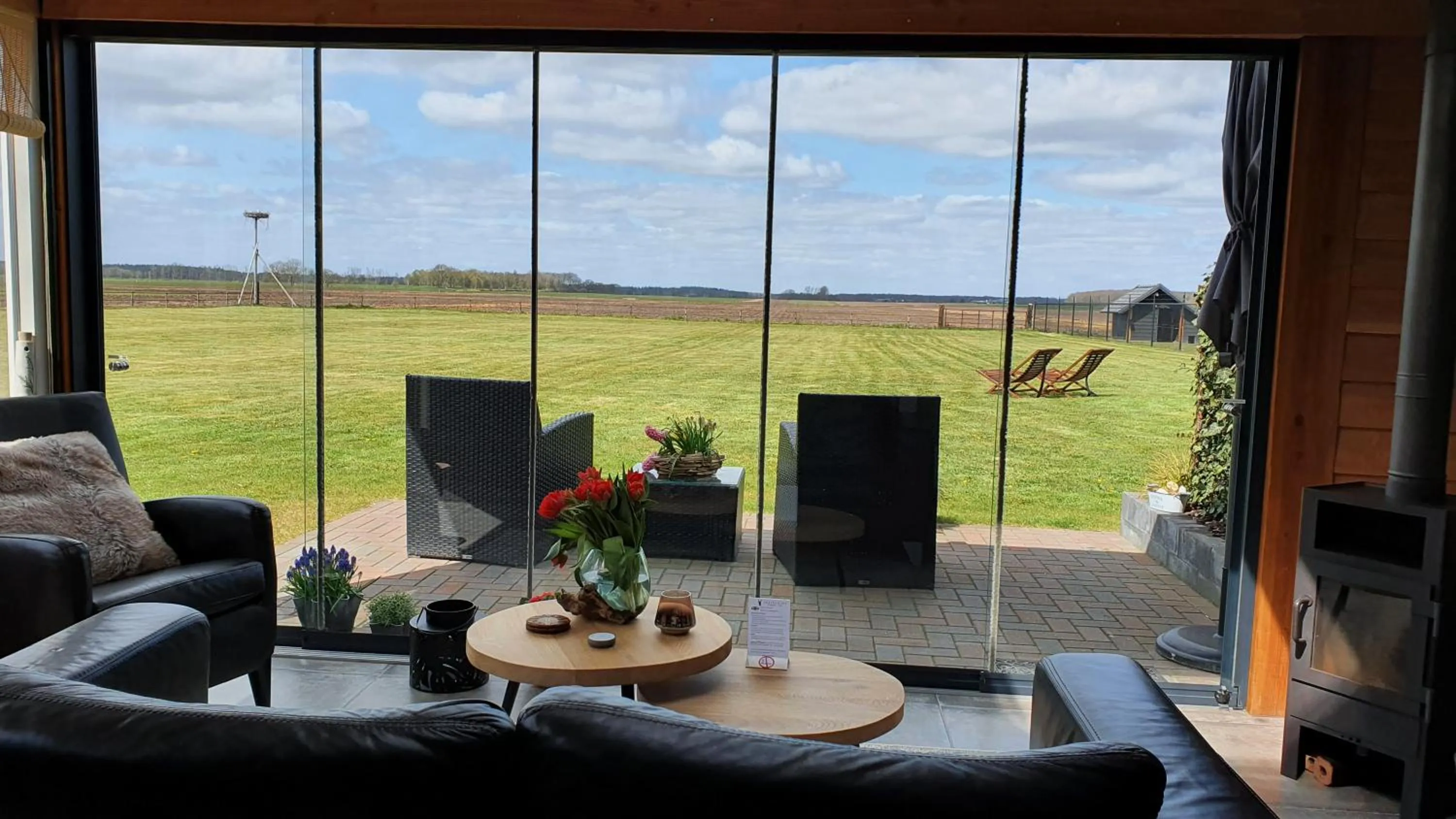 Natural landscape in B&B Hertenhoef, Fluitenberg (Hoogeveen)