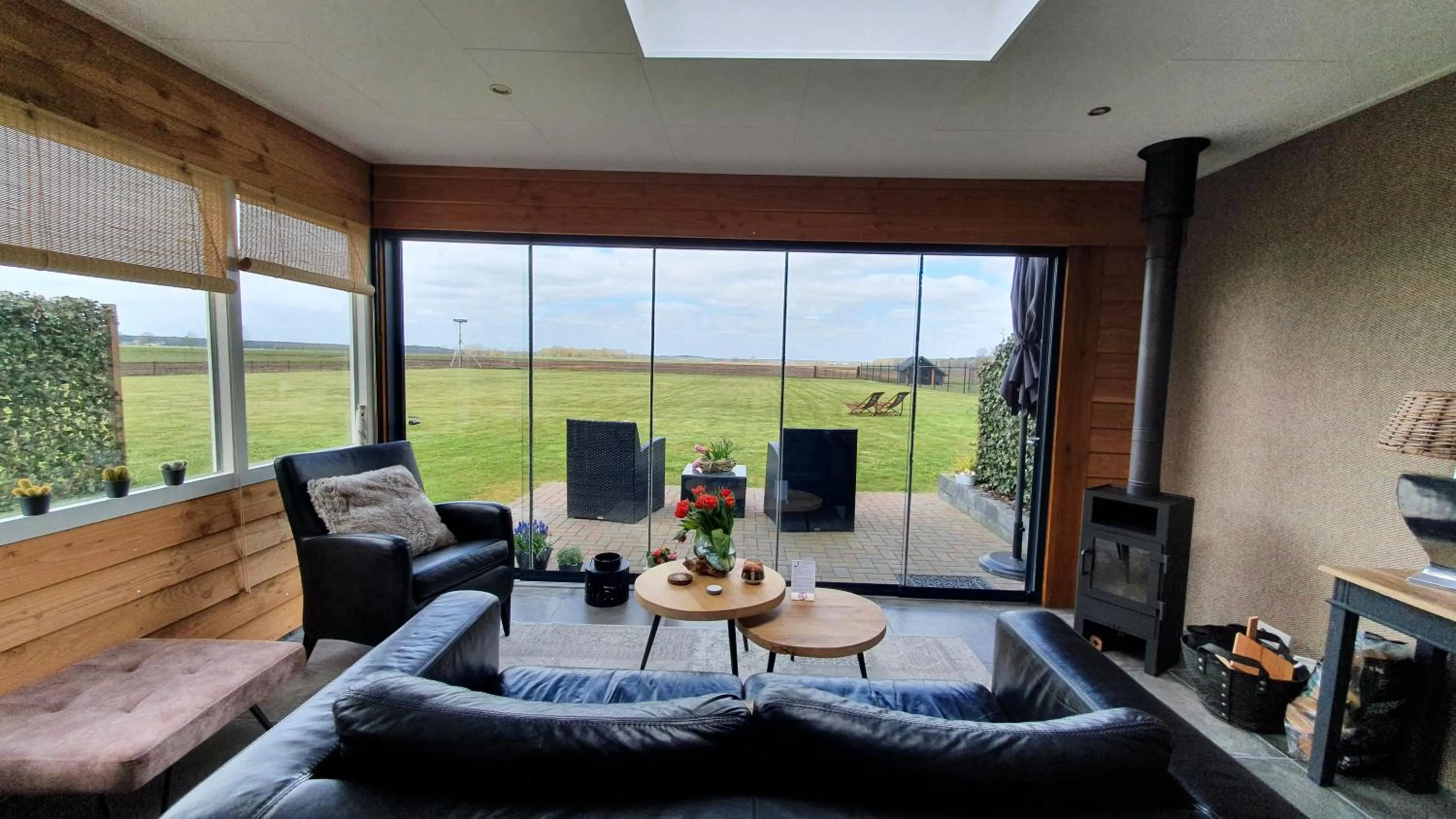 Living room in B&B Hertenhoef, Fluitenberg (Hoogeveen)