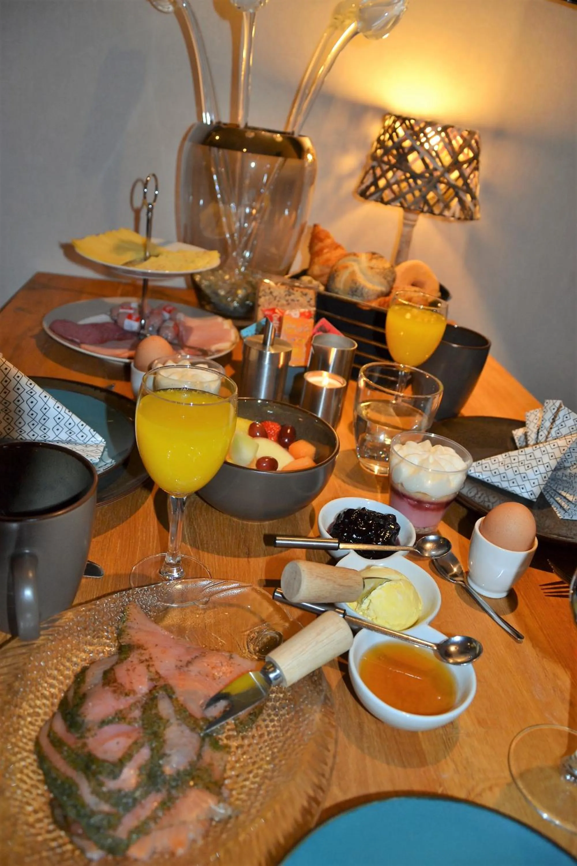 Breakfast in B&B Hertenhoef, Fluitenberg (Hoogeveen)