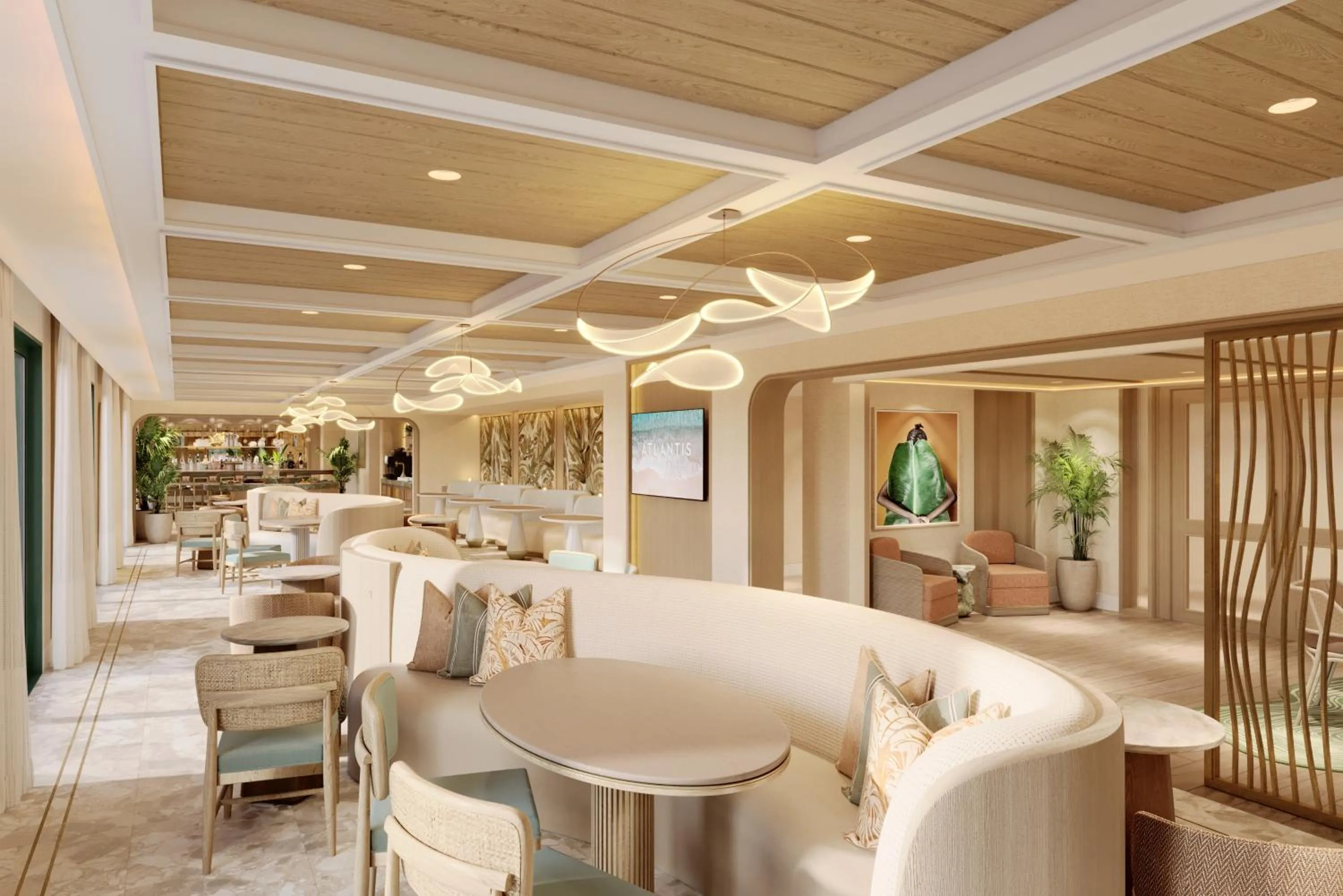 Lounge or bar in The Royal at Atlantis