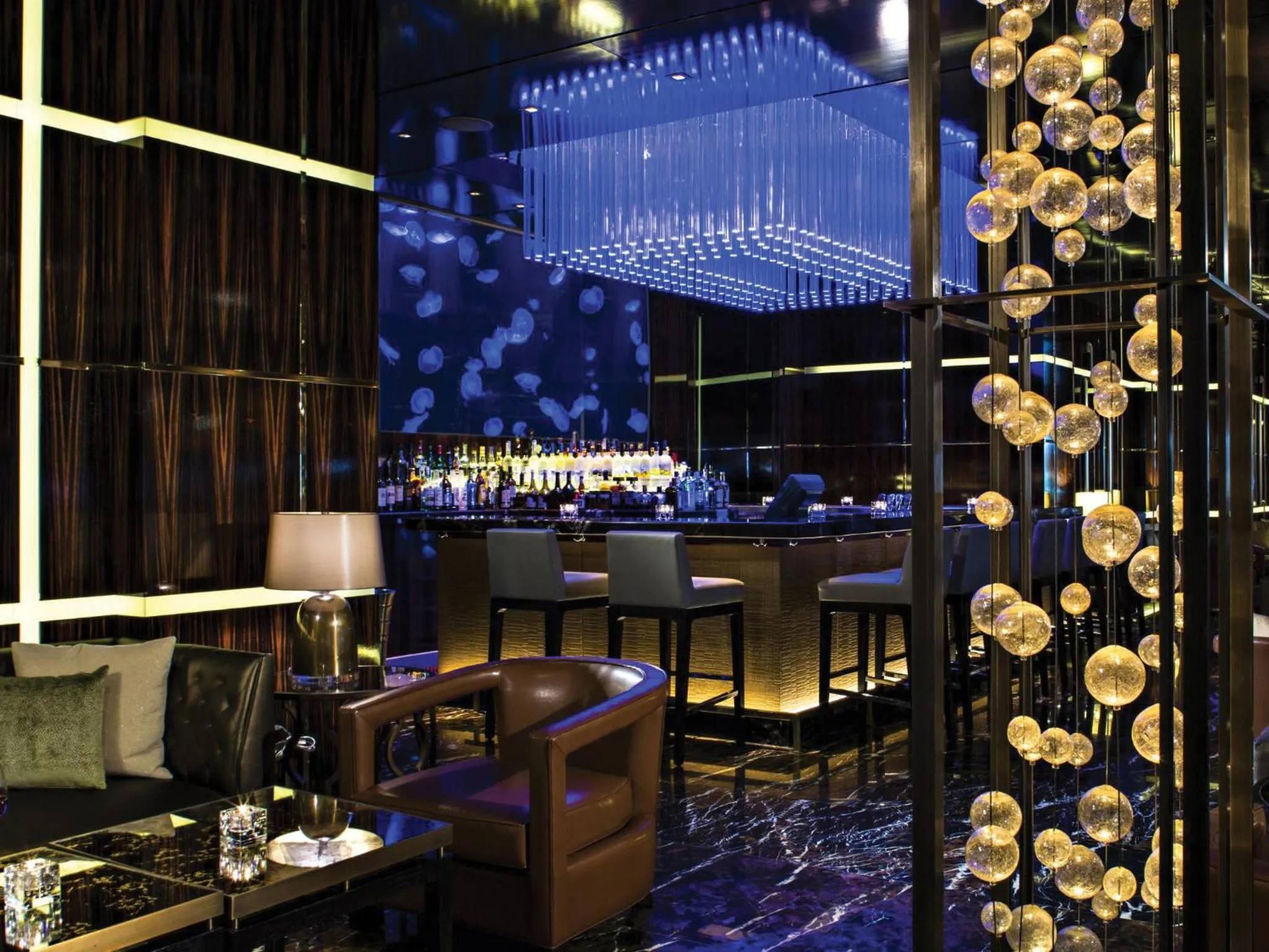 Lounge or bar in The Royal at Atlantis