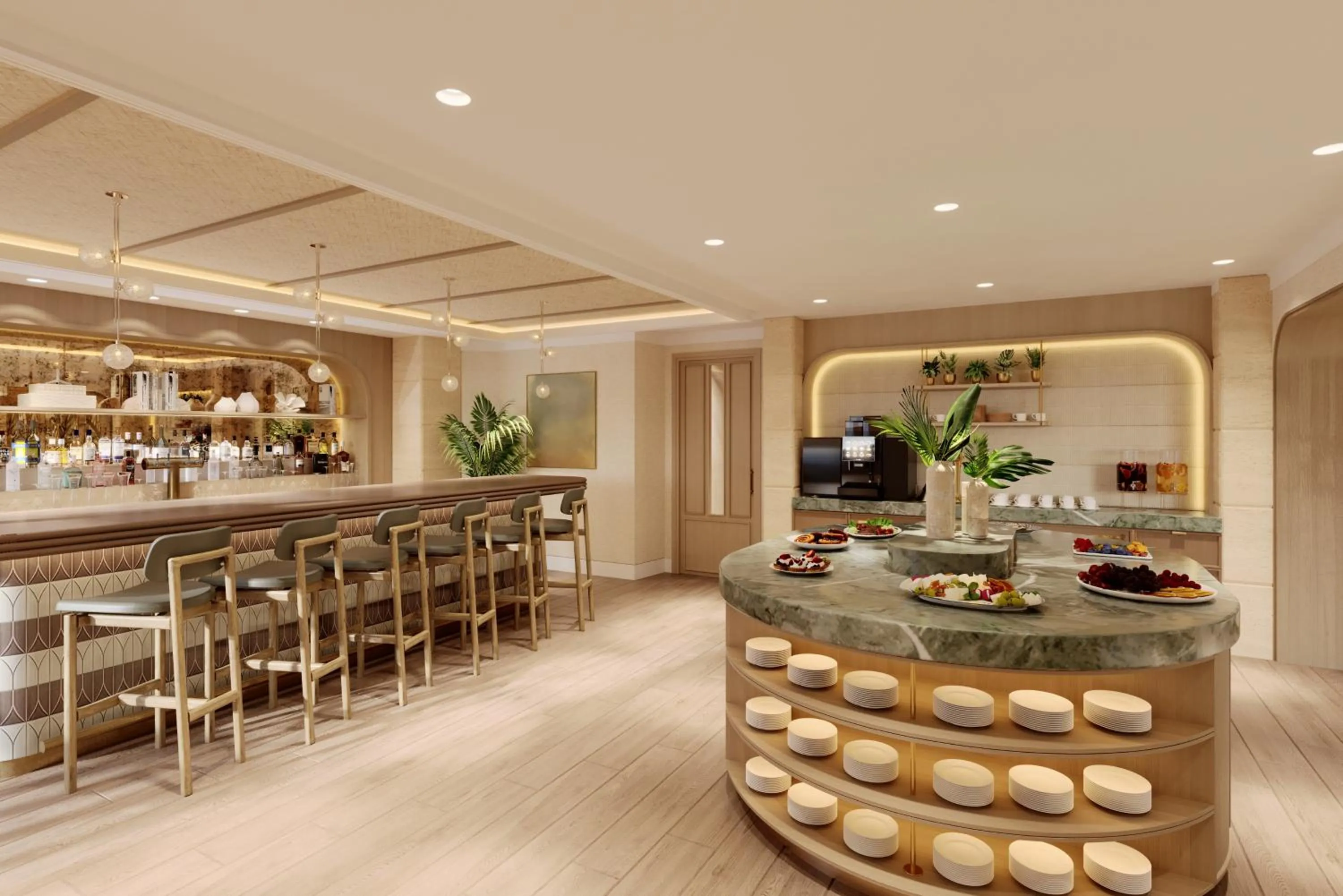 Lounge or bar in The Royal at Atlantis