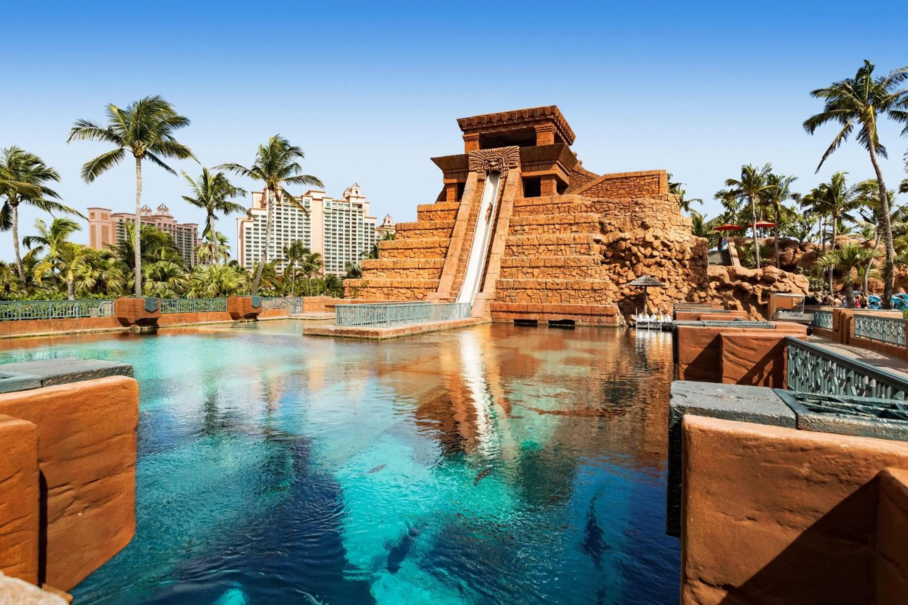 Aqua park in The Royal at Atlantis
