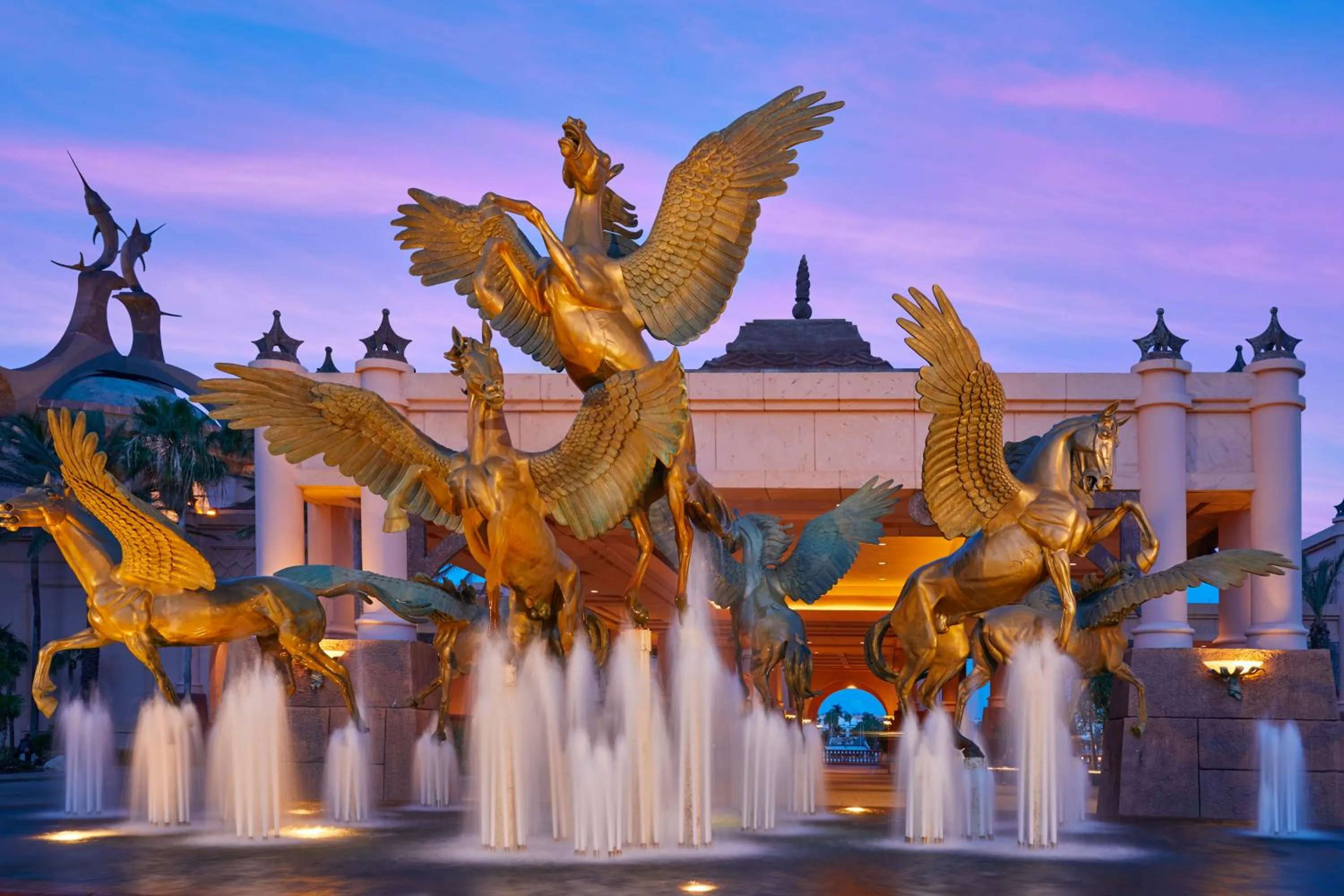 Facade/entrance in The Royal at Atlantis