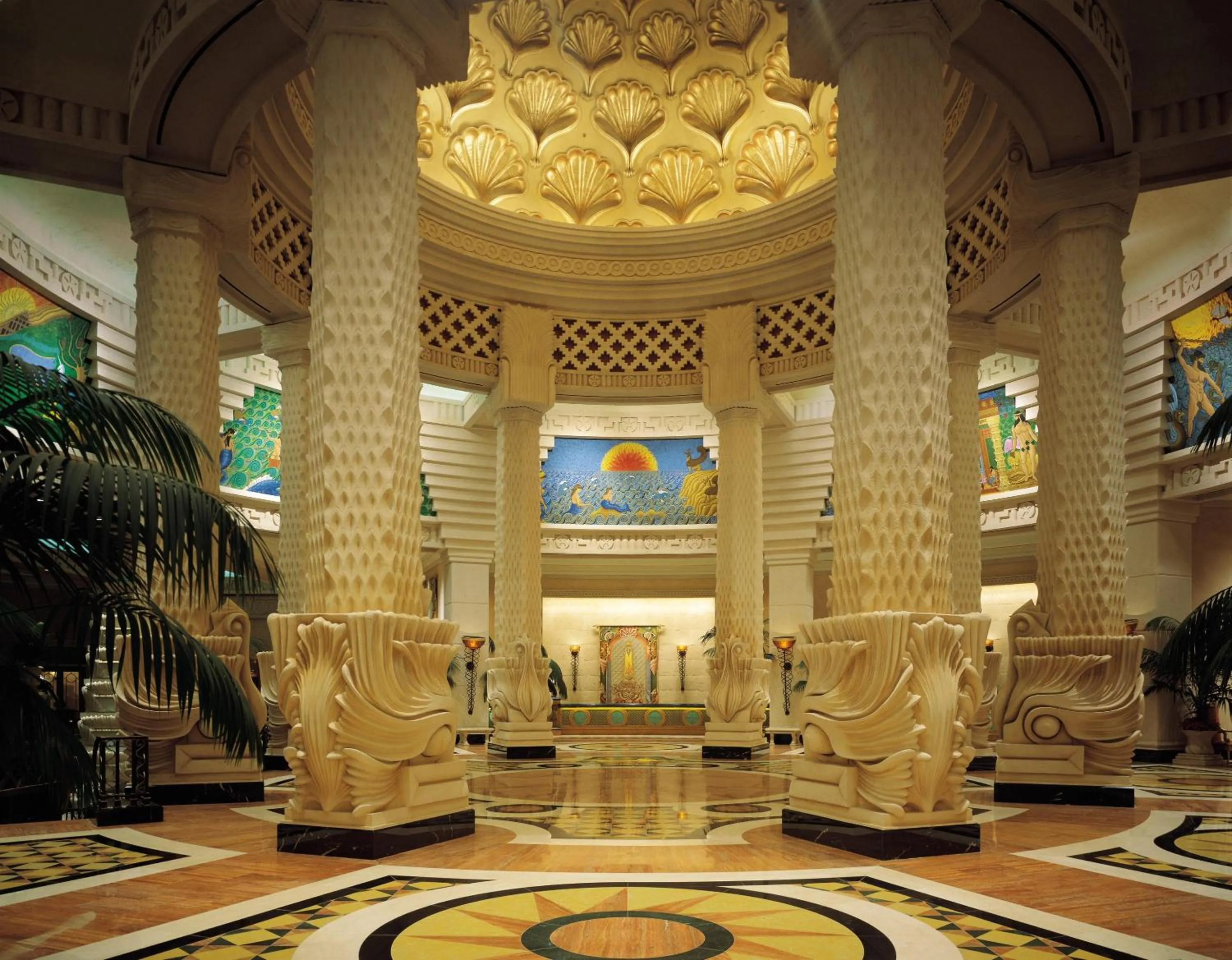 Lobby or reception in The Royal at Atlantis