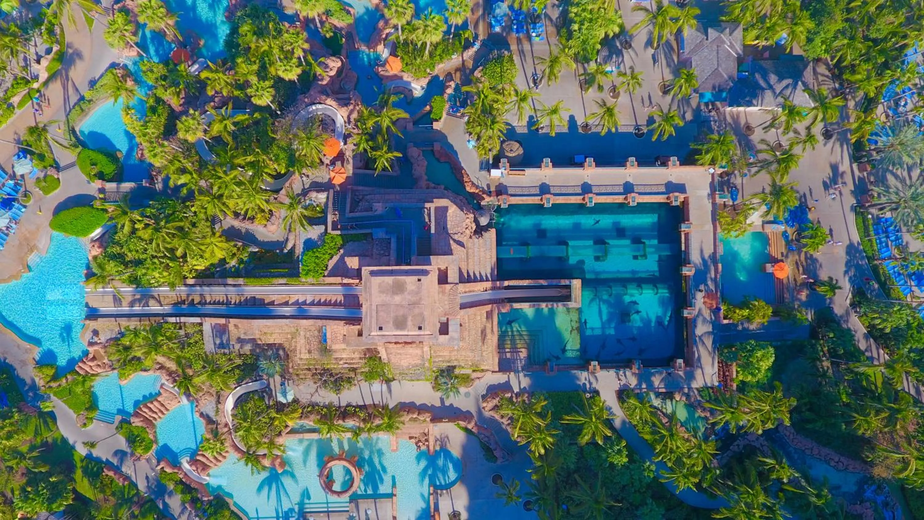 Aqua park in The Coral at Atlantis
