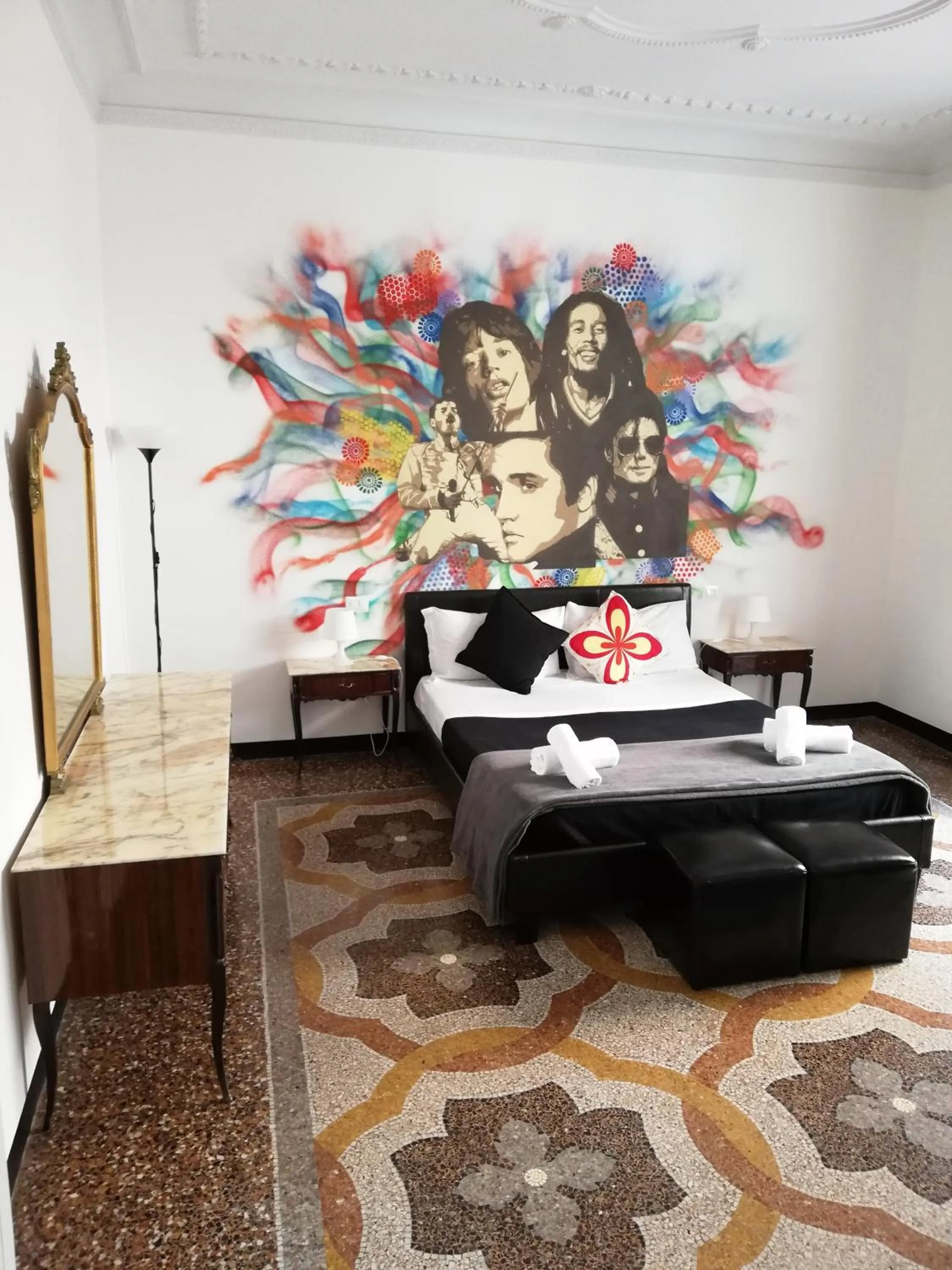 Bedroom in Leone X Genova Affittacamere