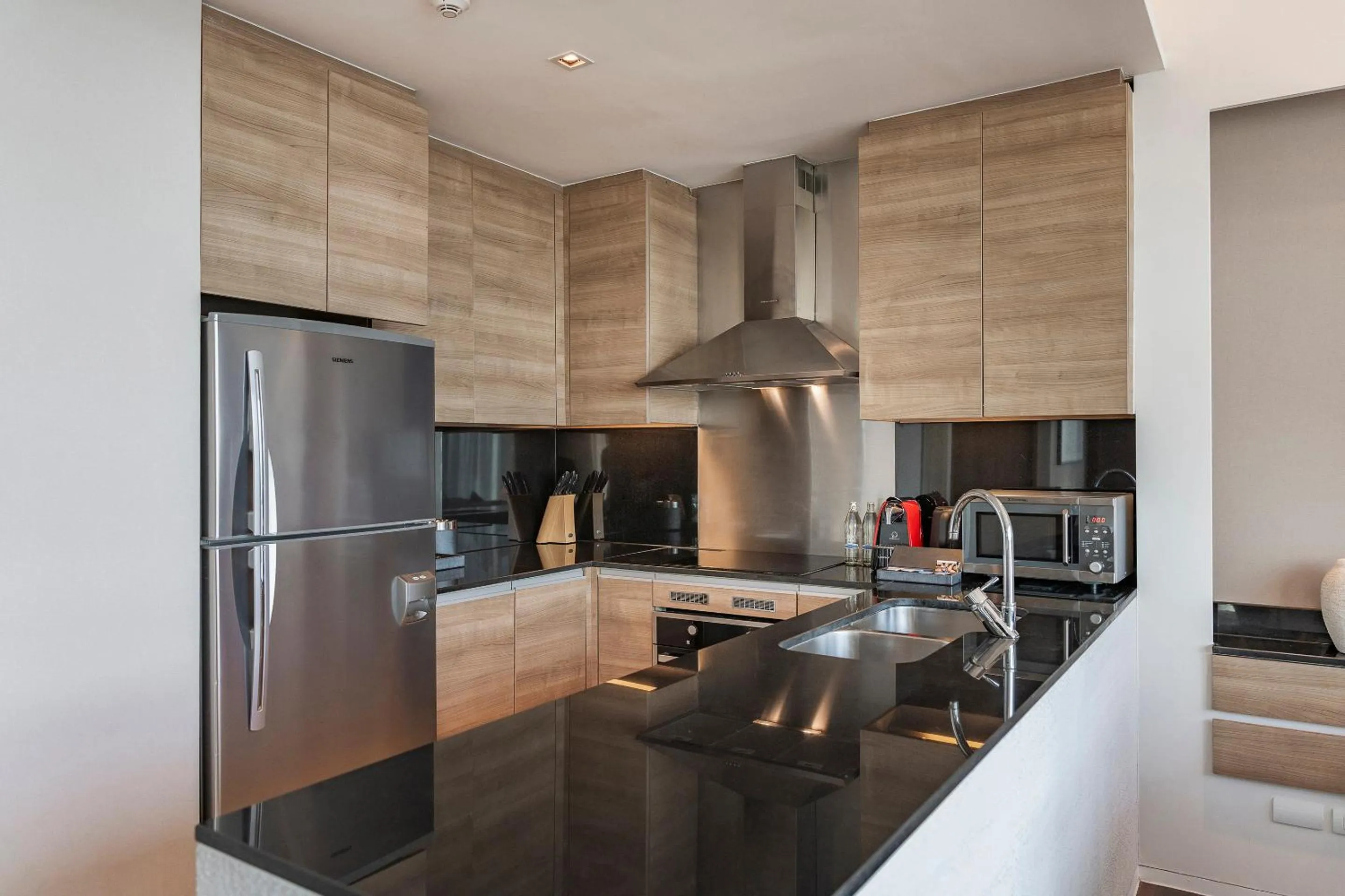 Kitchen or kitchenette in MUU Bangkok, Small Luxury Hotels of the World