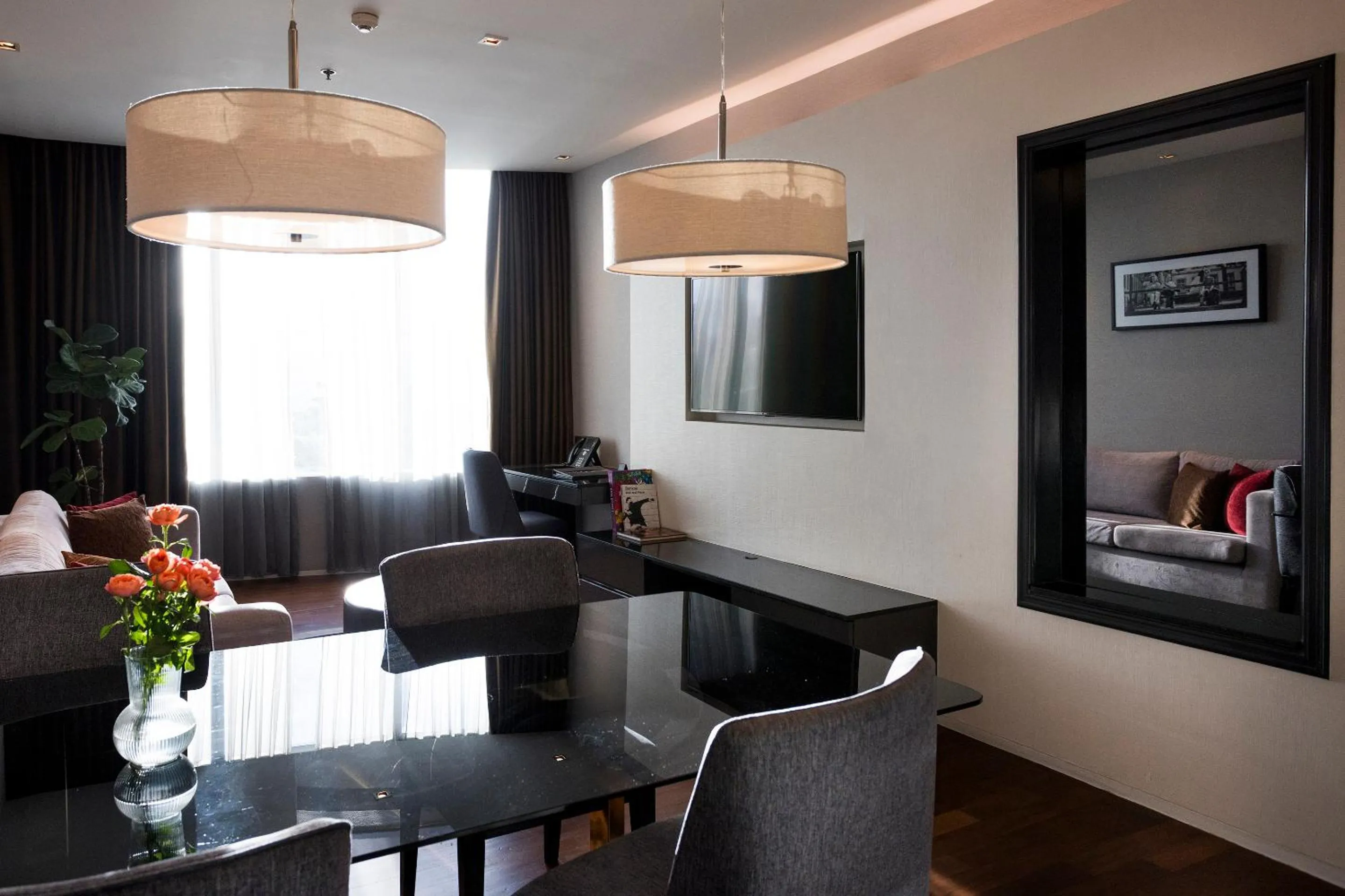 Living room in MUU Bangkok, Small Luxury Hotels of the World