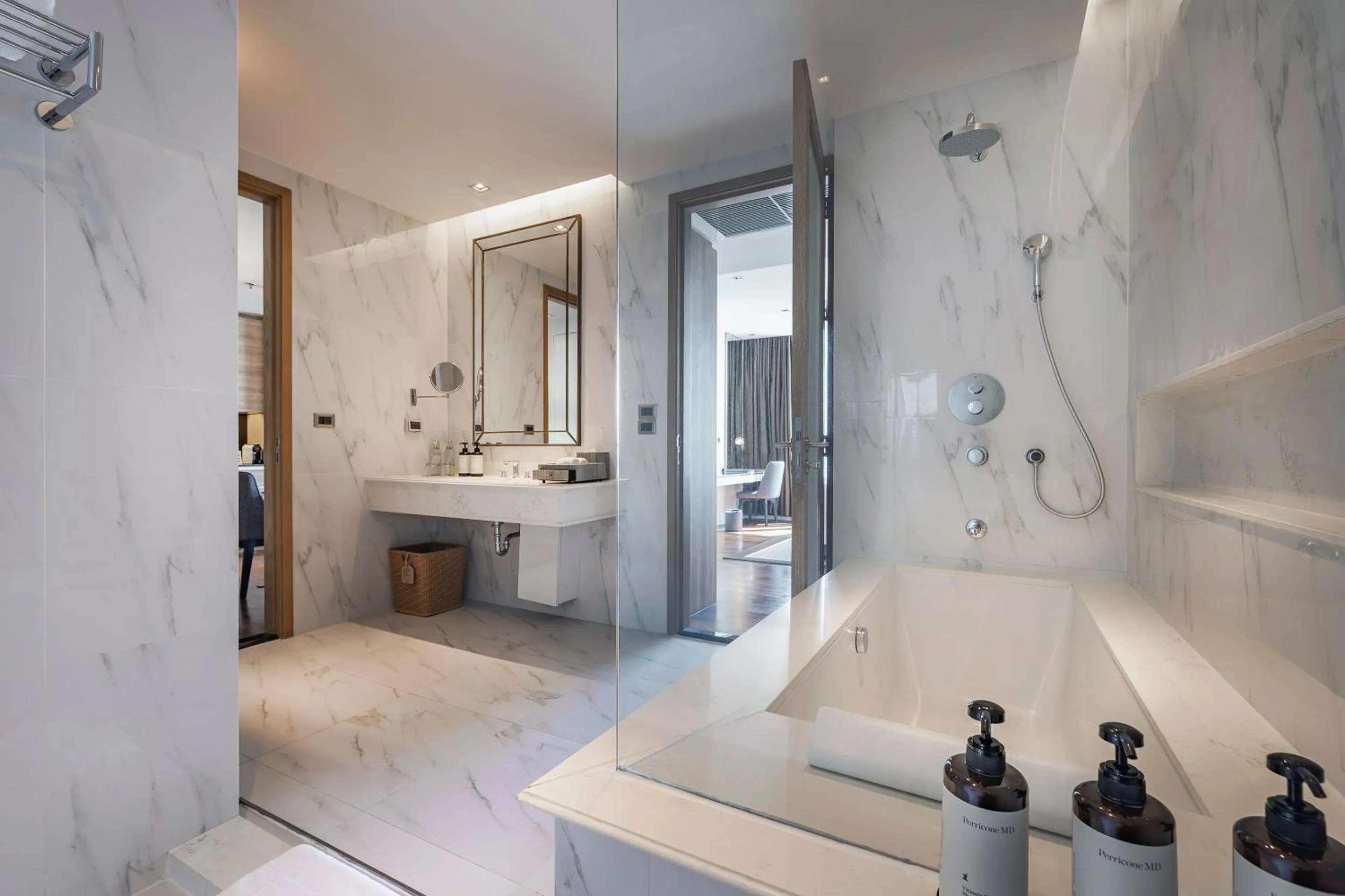 Shower in MUU Bangkok, Small Luxury Hotels of the World