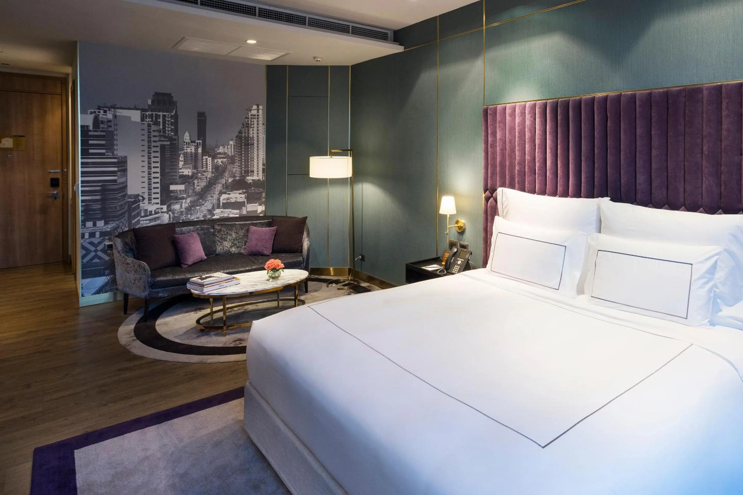Bedroom, Bed in MUU Bangkok, Small Luxury Hotels of the World