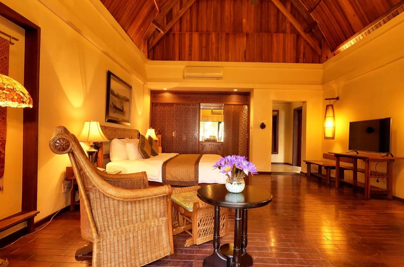 Seating area in Sun Spa Resort & Villa