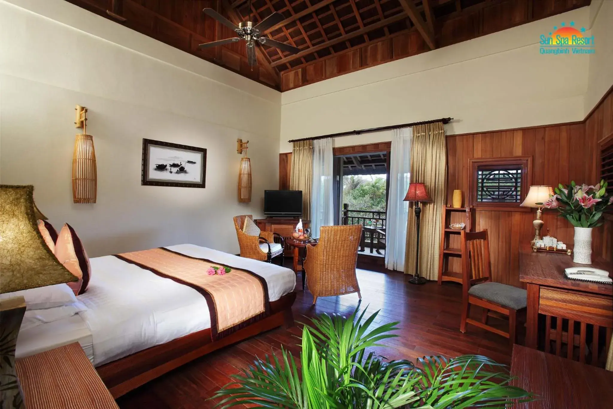 One-Bedroom Bungalow in Sun Spa Resort & Villa One-Bedroom Bungalow in Sun Spa Resort & Villa