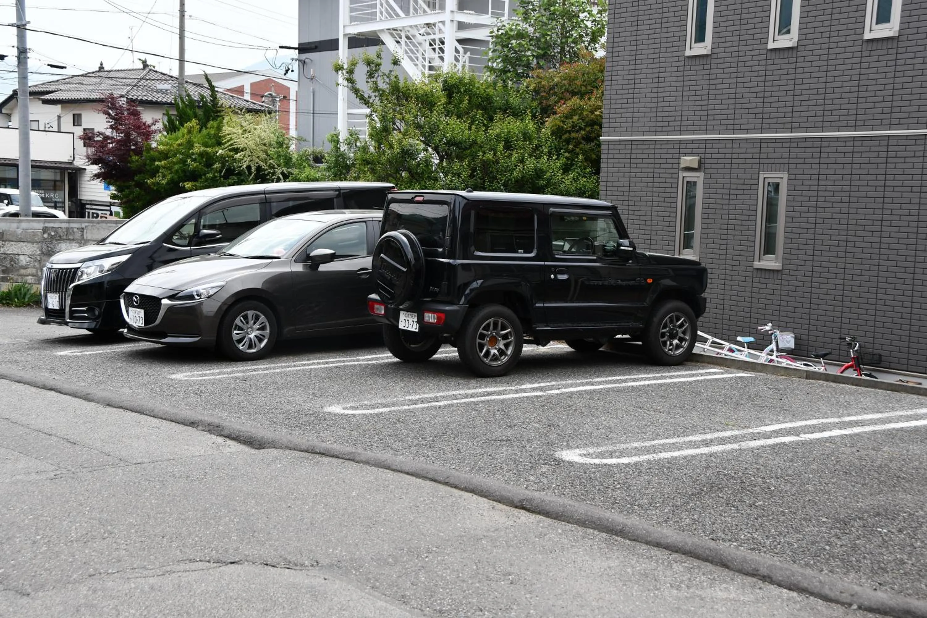 Parking in Ryokan Seifuso