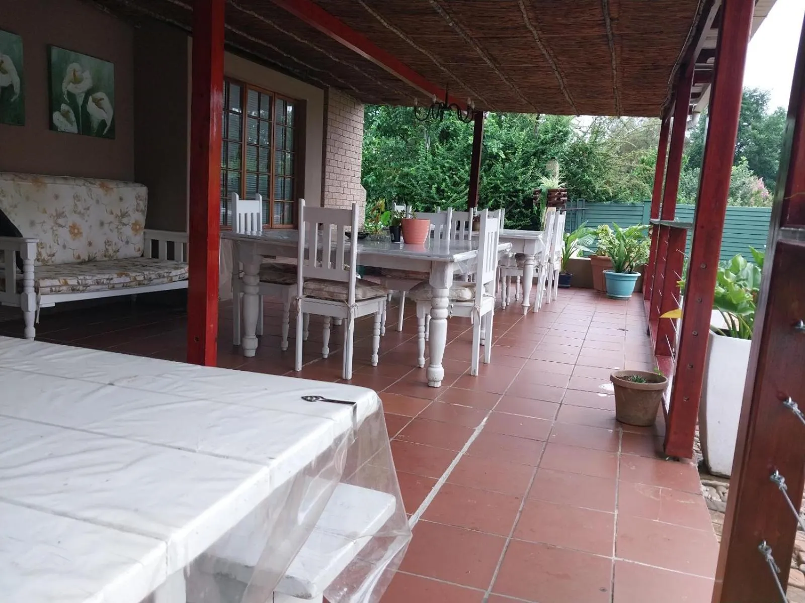 Patio in Lily Guesthouse