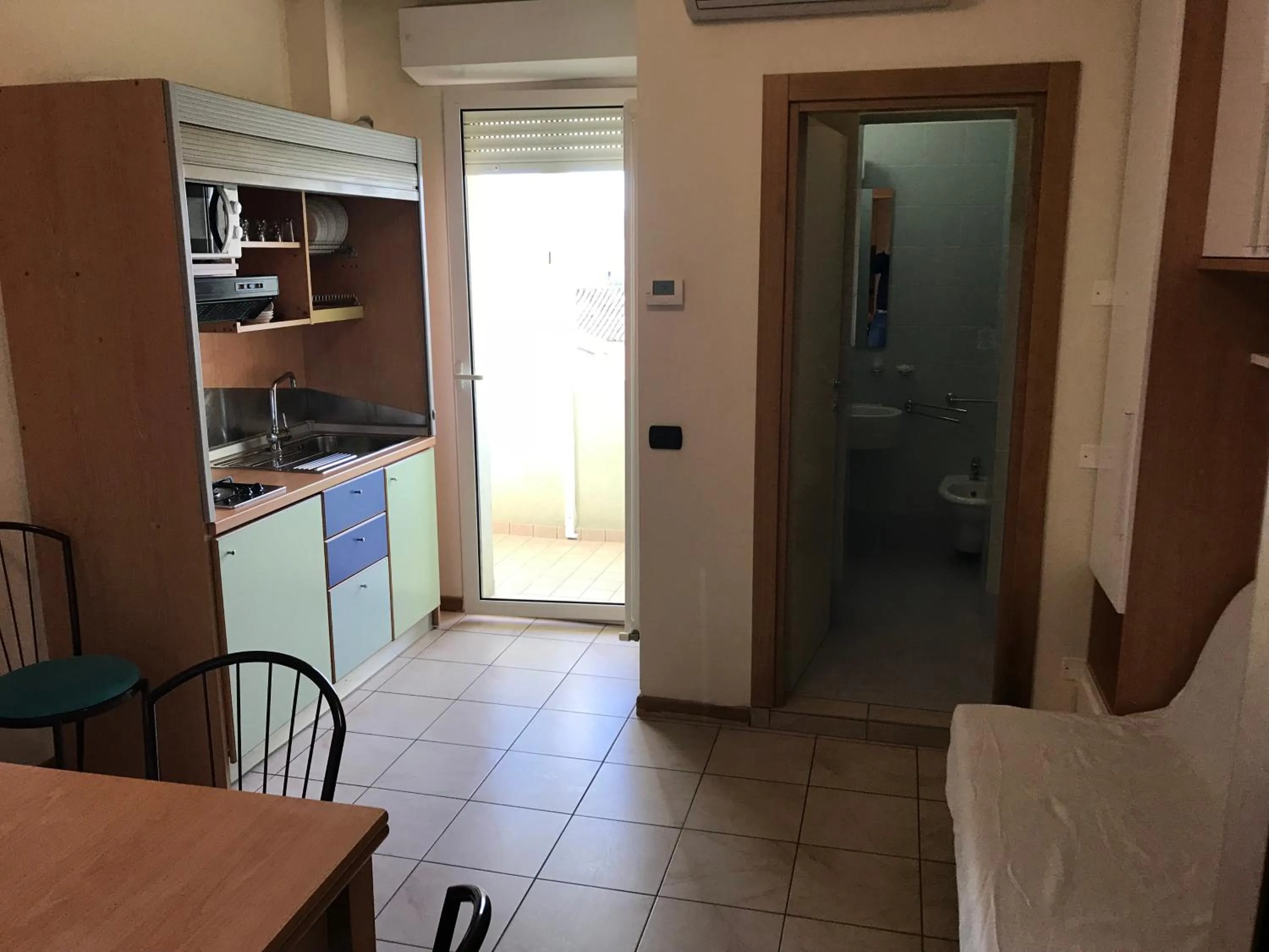 Kitchen or kitchenette in Residence il Capodoglio