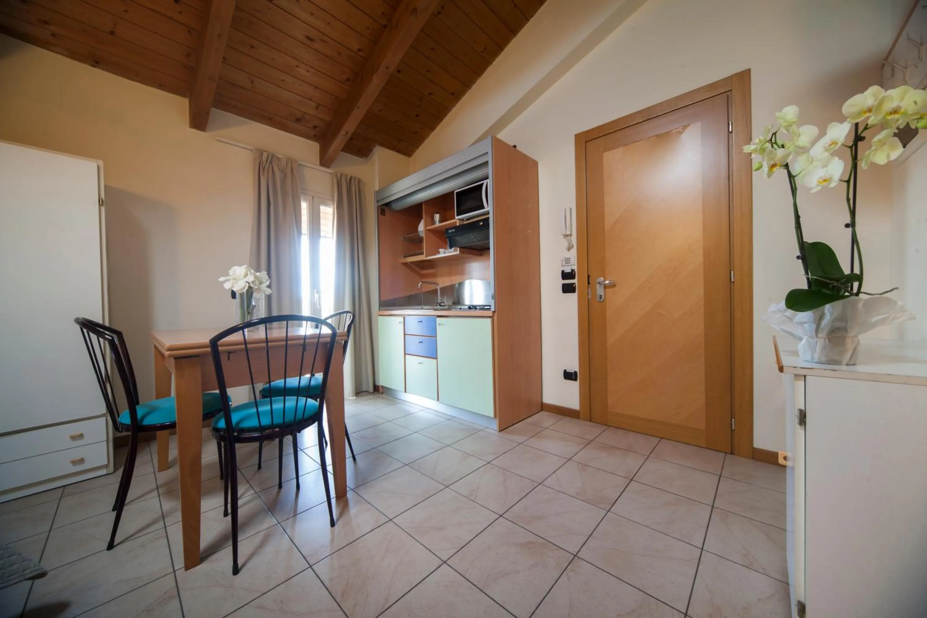 Kitchen or kitchenette in Residence il Capodoglio