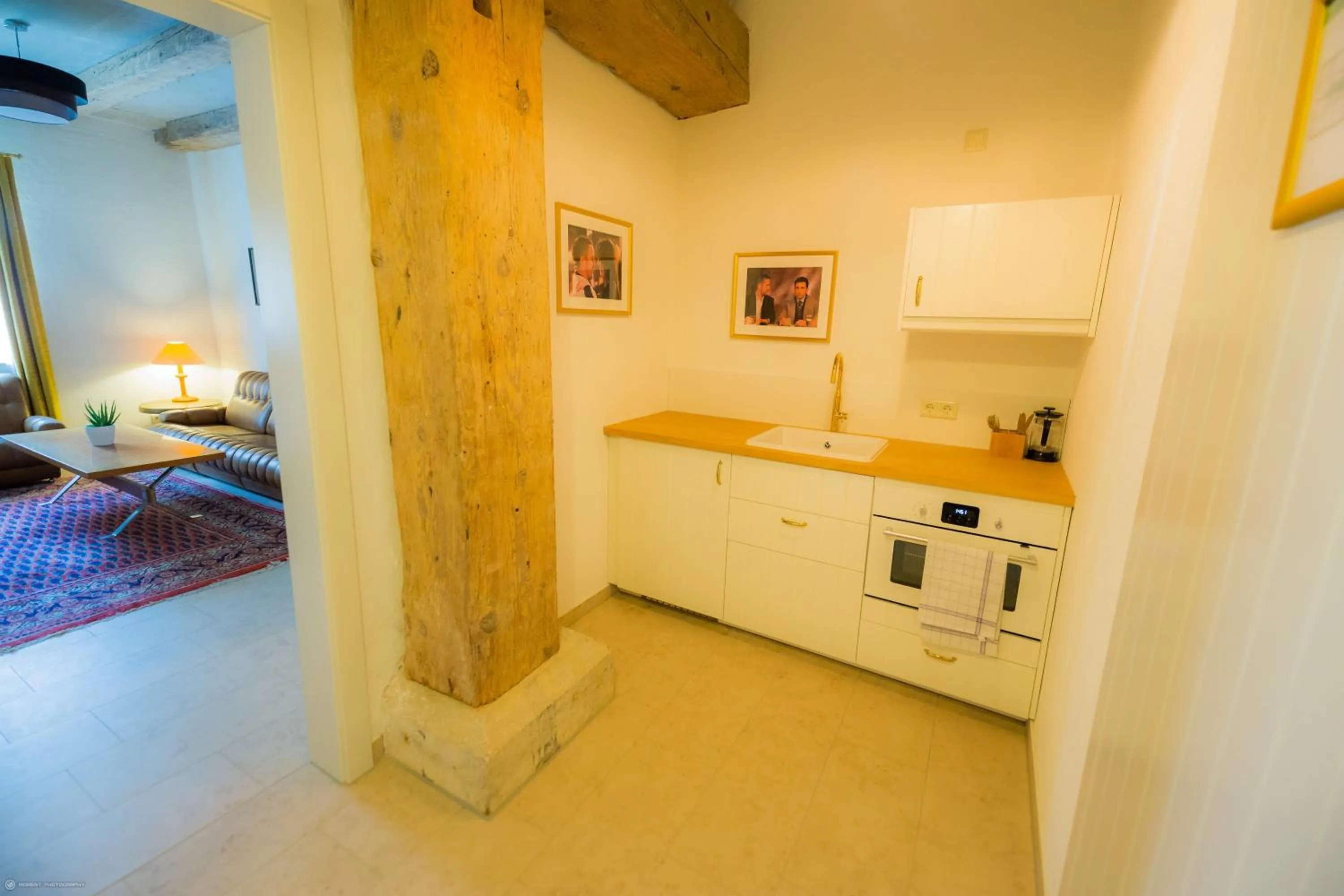 Kitchen or kitchenette in Hotel Luis Stadl