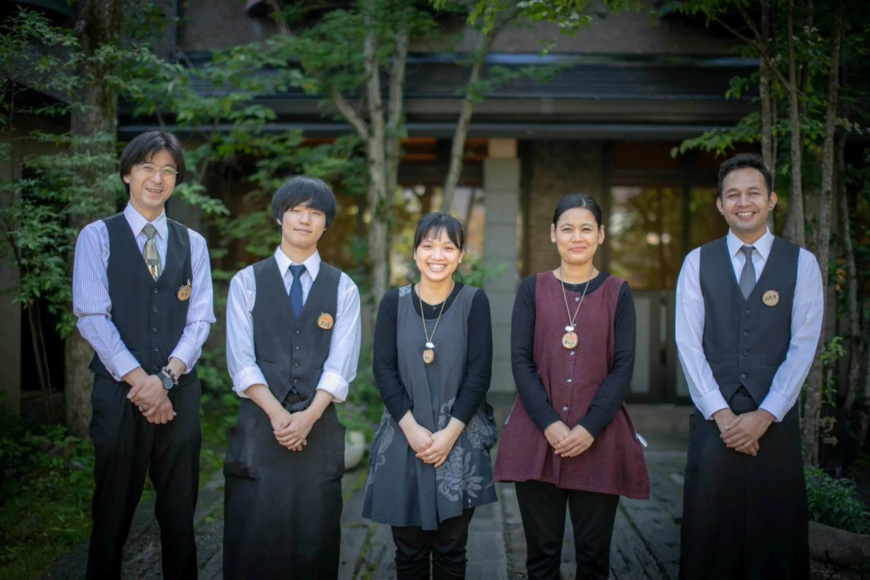 Staff in Yufuin Kaorinosato Hanamura