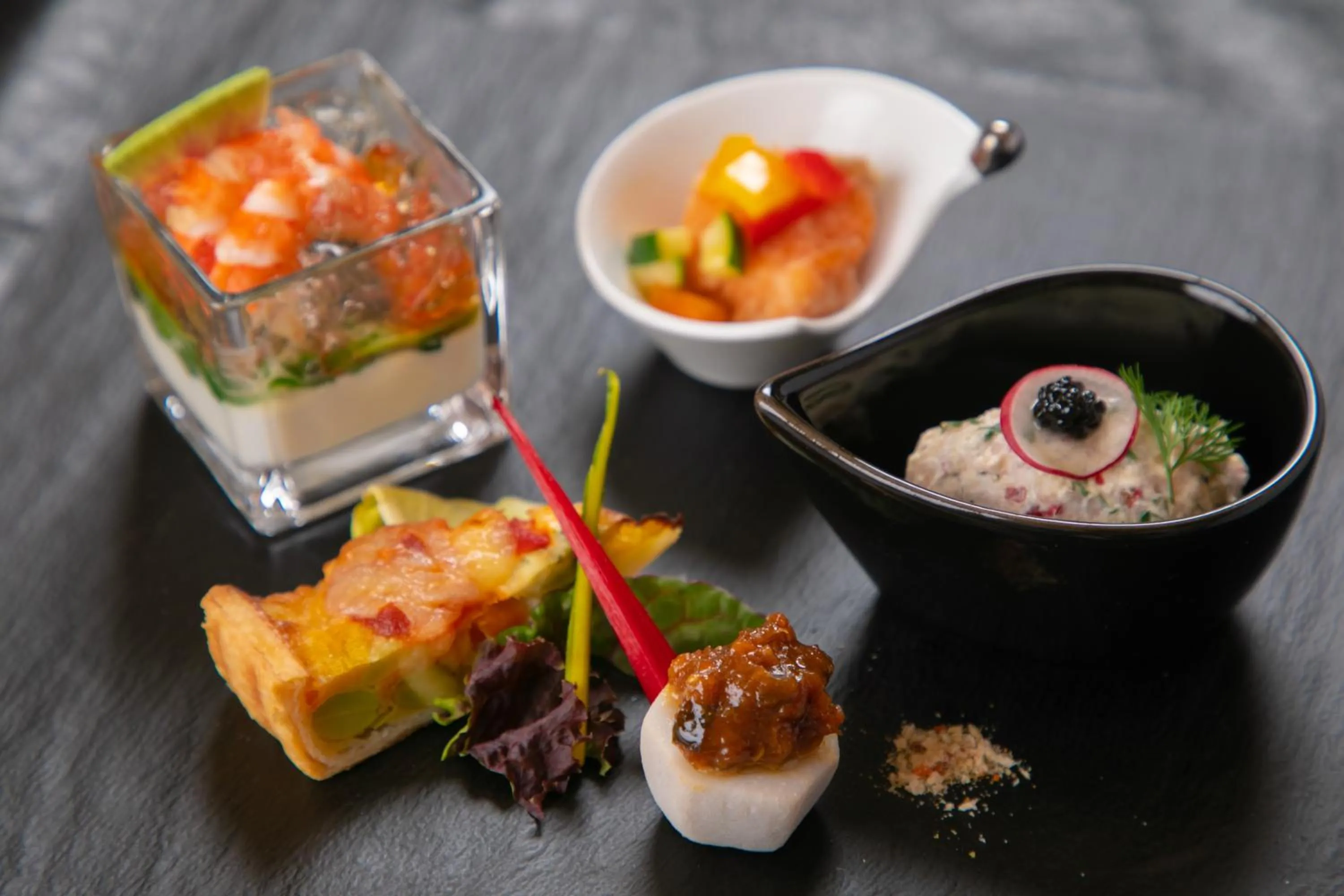 Food in Yufuin Kaorinosato Hanamura