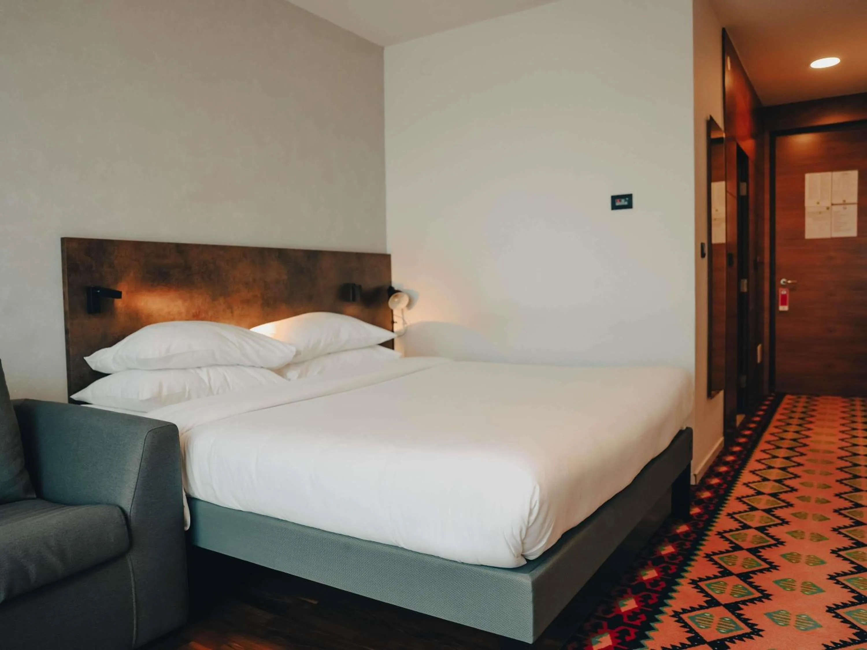 Bedroom, Bed in ibis Styles Sarajevo