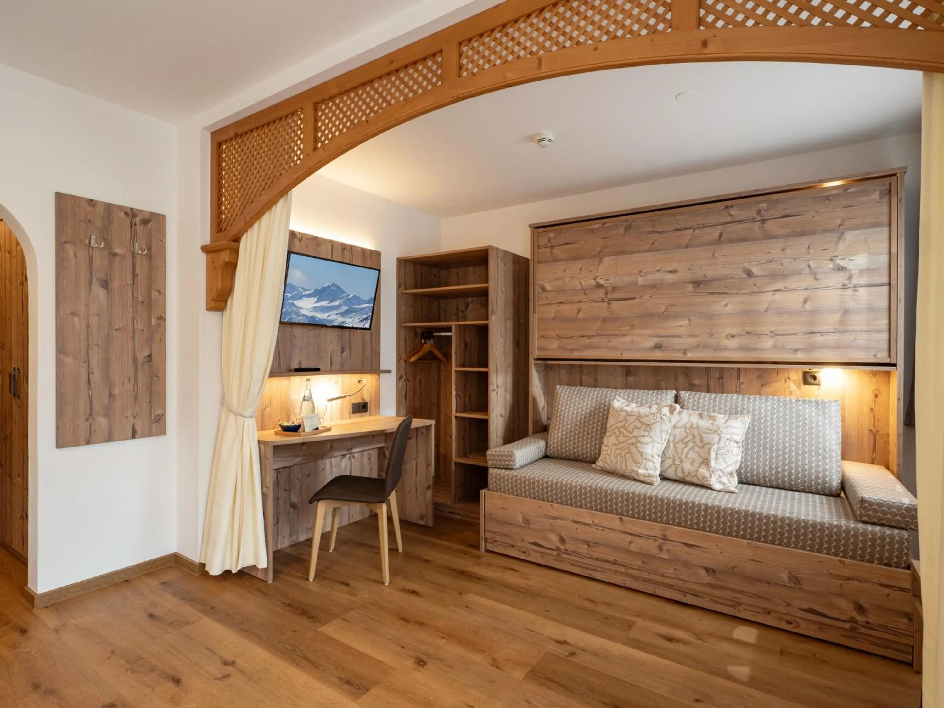 Photo of the whole room, Bed in Hotel Garni Ferienhof