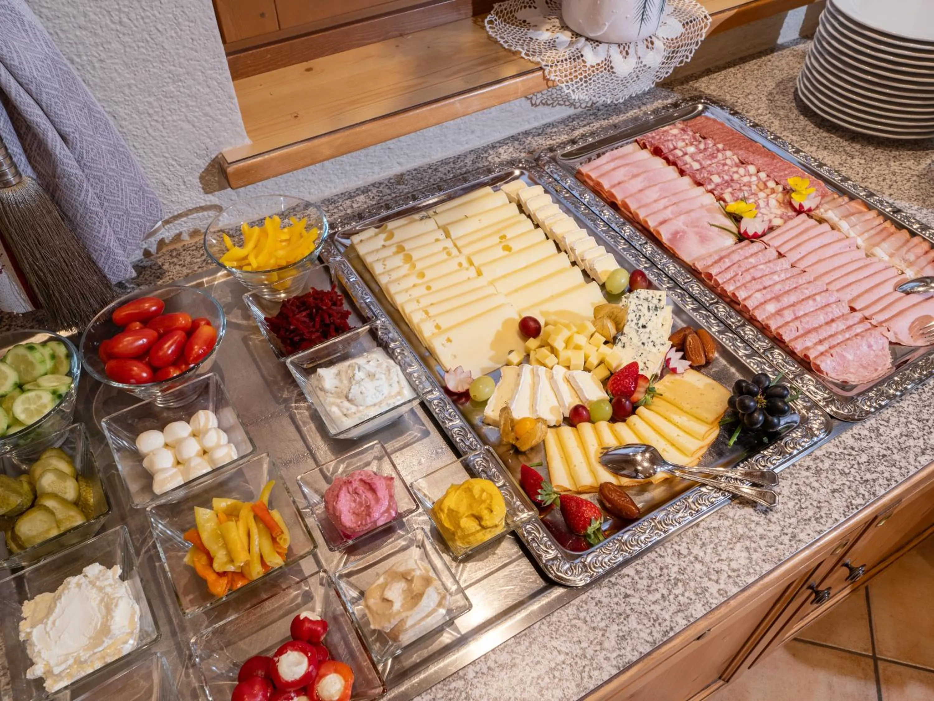 Breakfast in Hotel Garni Ferienhof